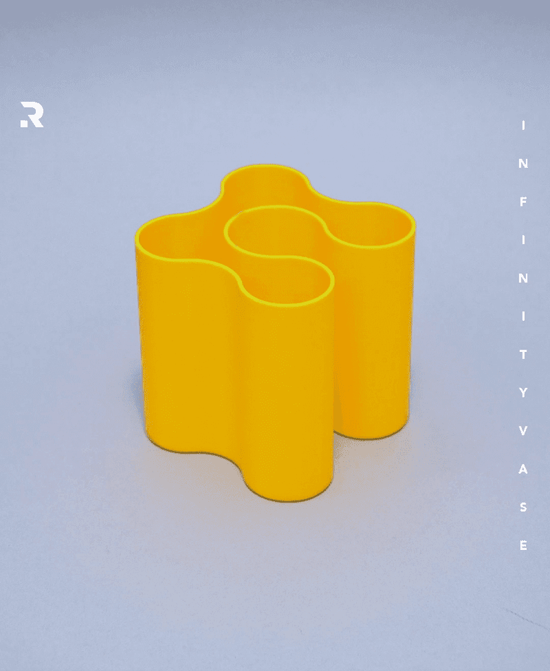 Infinity Vase (No Support)- Modular Vase System *by RNDM3D* 3d model