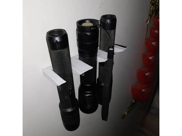 wall mount flashlight / Taschenlampe 3d model