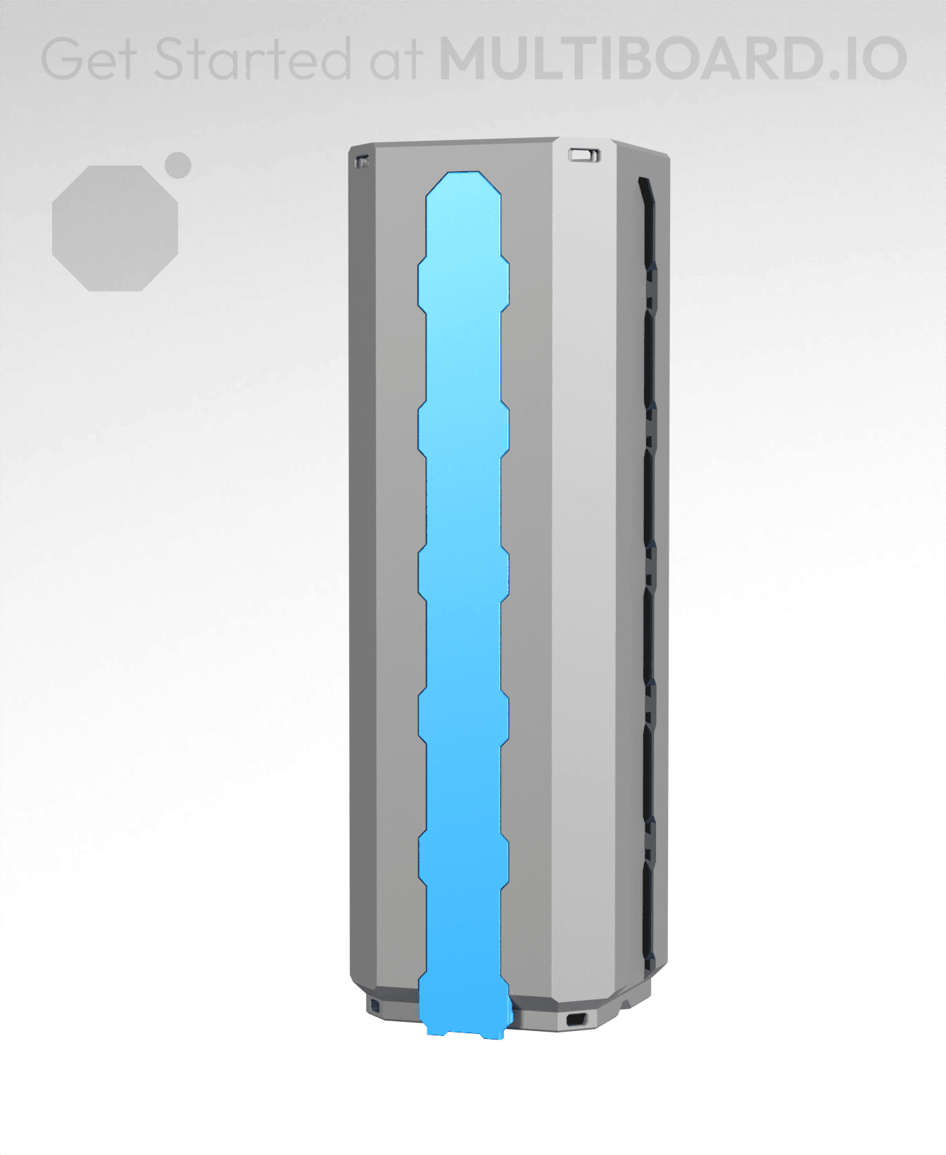 6(OX) - Rail Slim Cover 3d model