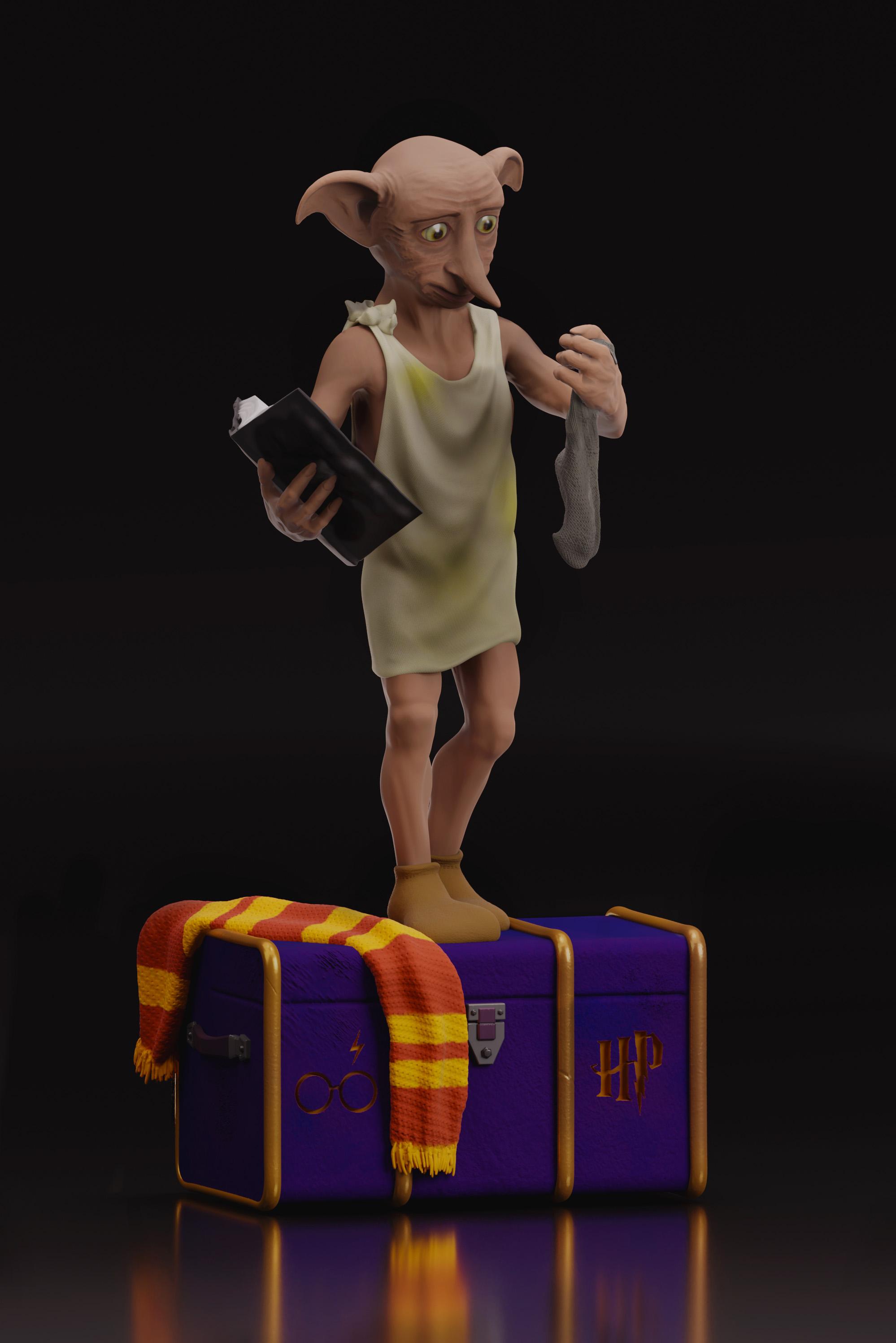 Dobby Harry Potter 3d model