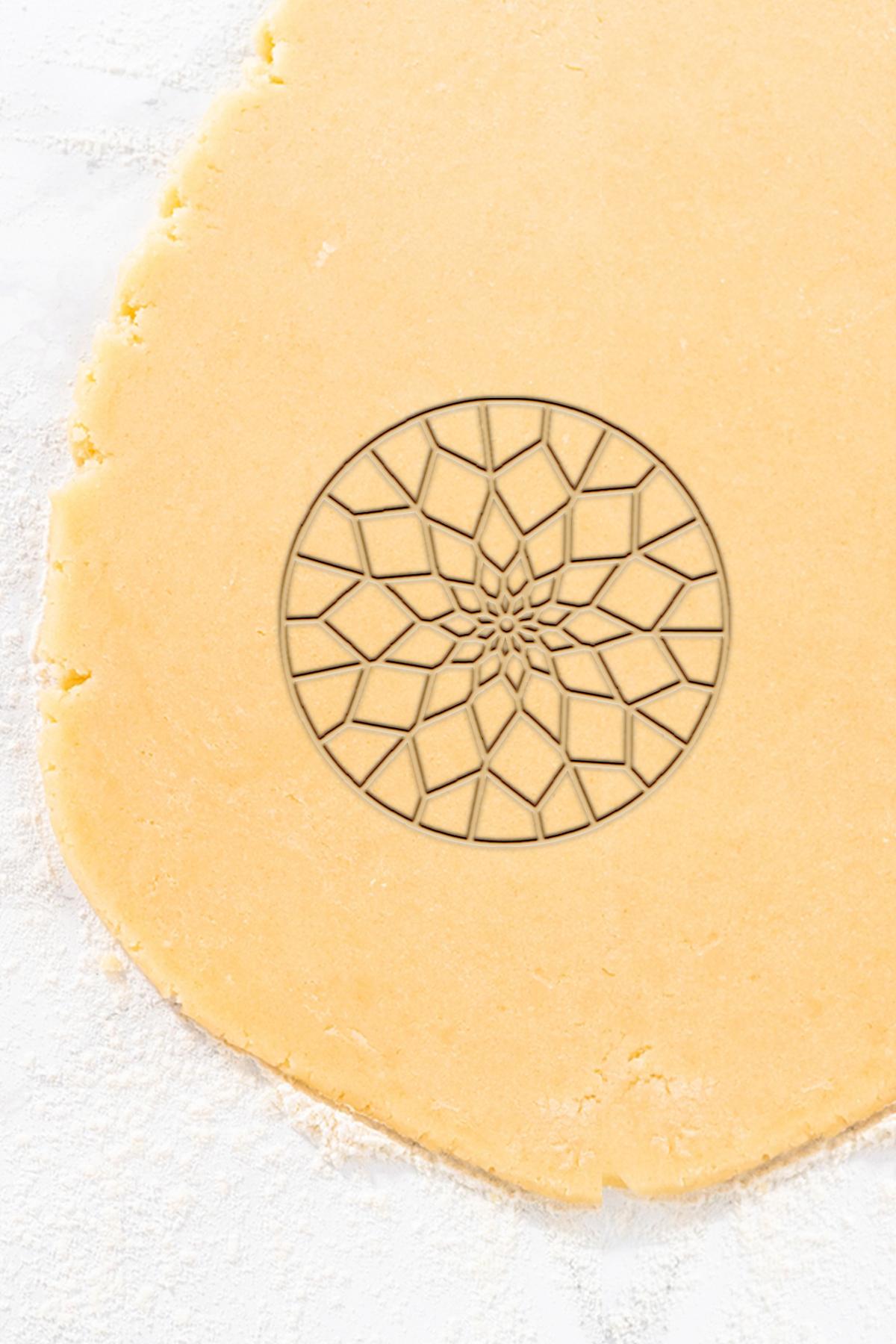 Mandala Cookie Cutter, Biscuit Cutter 3d model