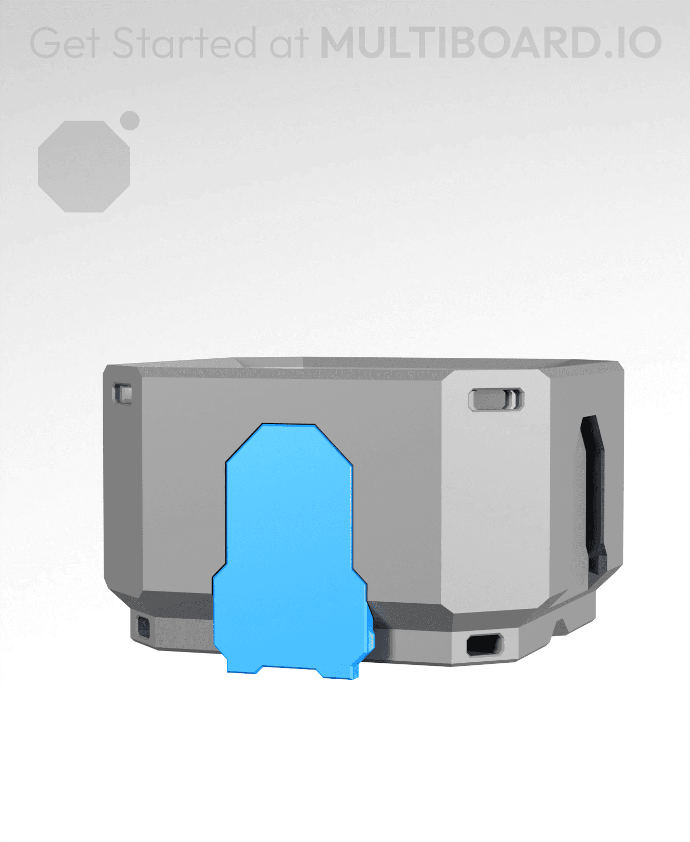 OX - Rail Slim Cover 3d model