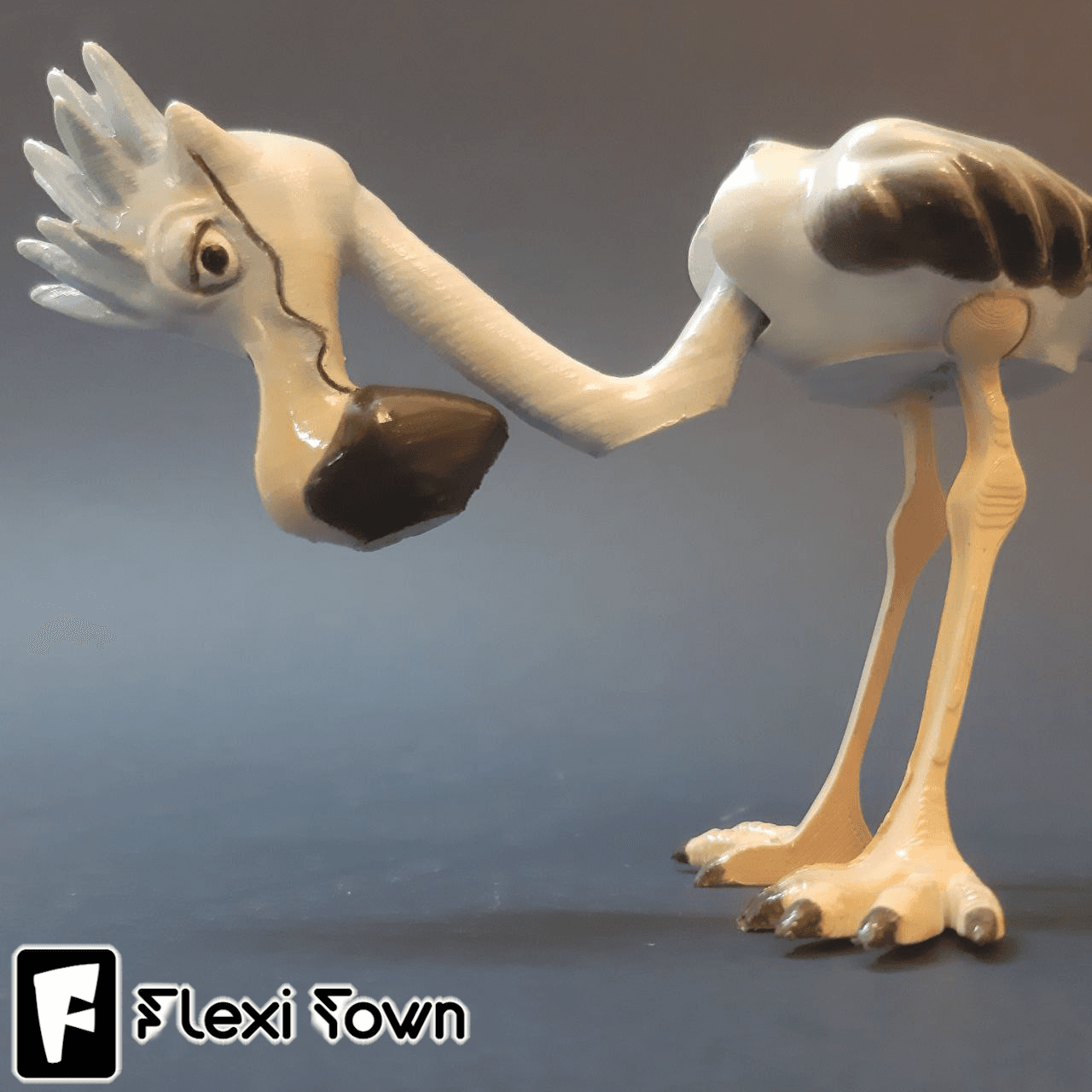 Flexi Print-in-Place Flamingo 3d model