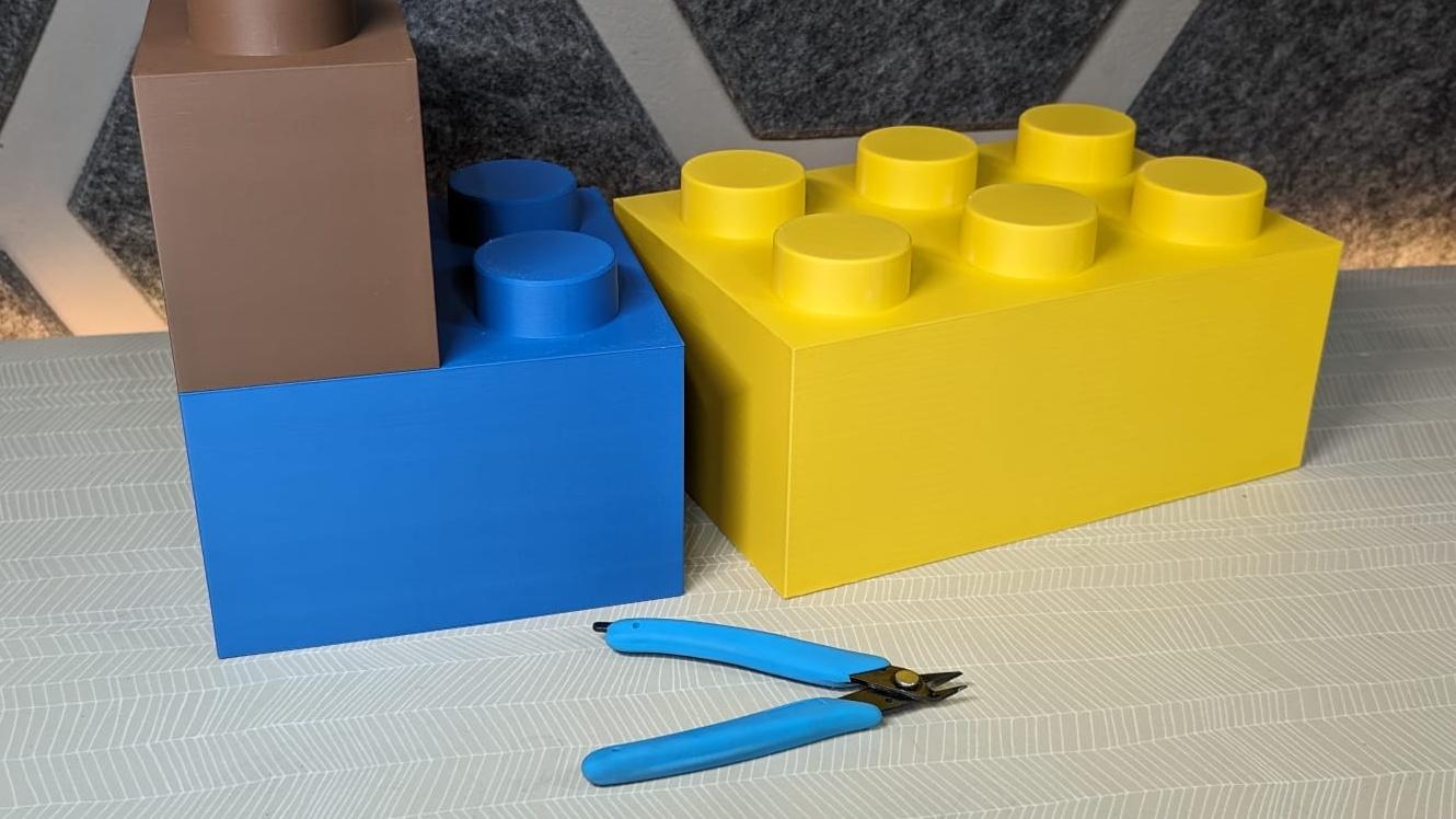 ImbaBrix (Giant interlocking bricks) 3d model