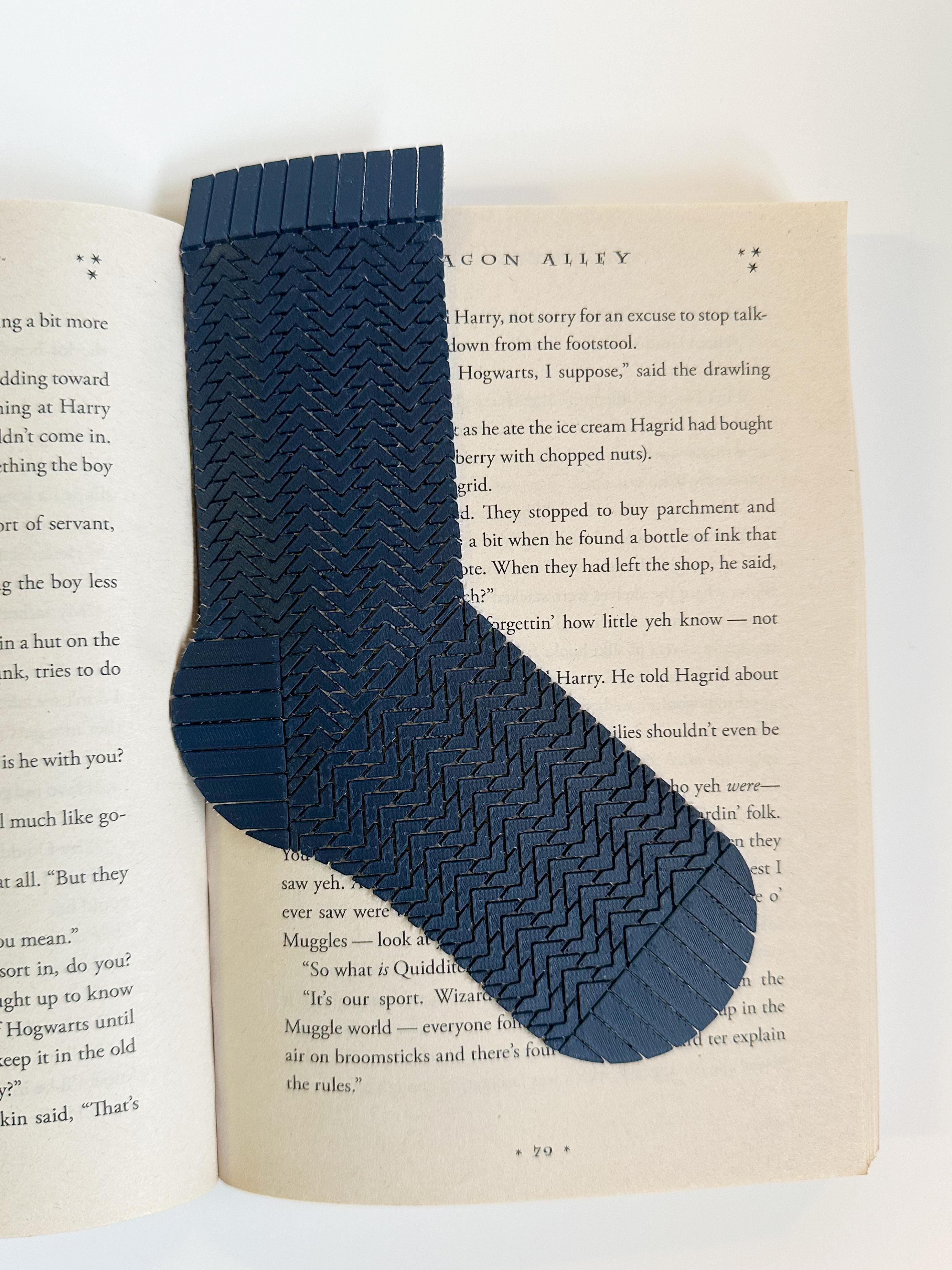 Harry Potter Themed Bookmark Set (requires mesh fabric) 3d model