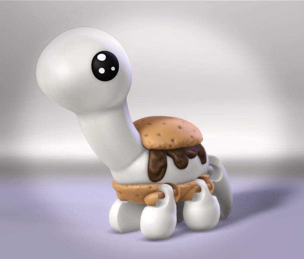 Flexi Bronto Smore'ous 3d model