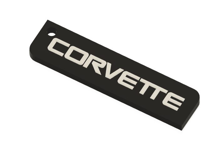 Keychain: Corvette II 3d model