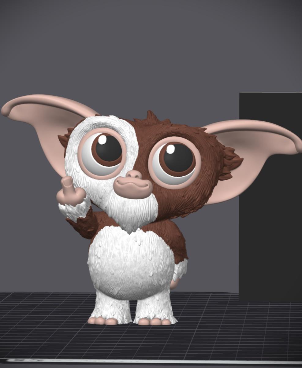 Naughty Gizmo Bambu 3mf -Secrets of the Mogwai 3d model