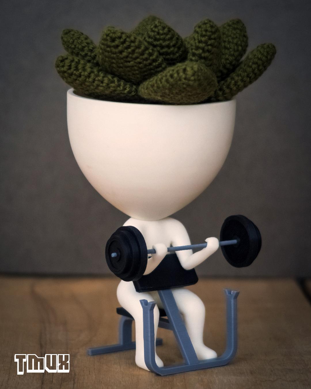 ROBERT PLANT DOING PREACHER CURLS 3d model