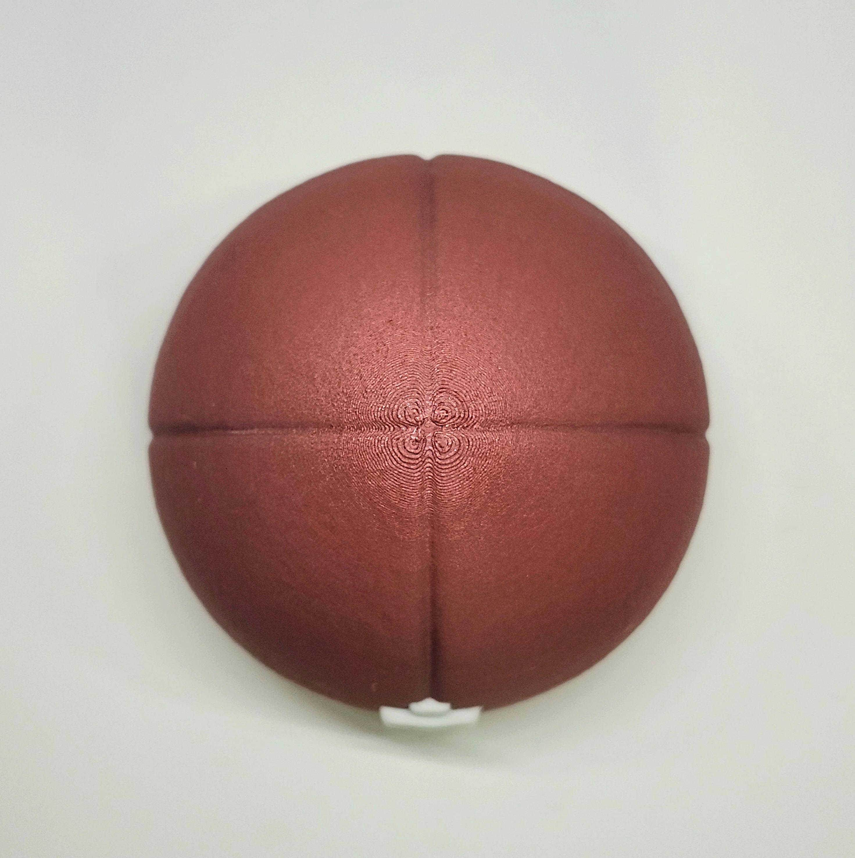 Decorative Hanging Lifesize American Football Half v1 Pop-Out 3D Art :: WALL BALLZ 3d model