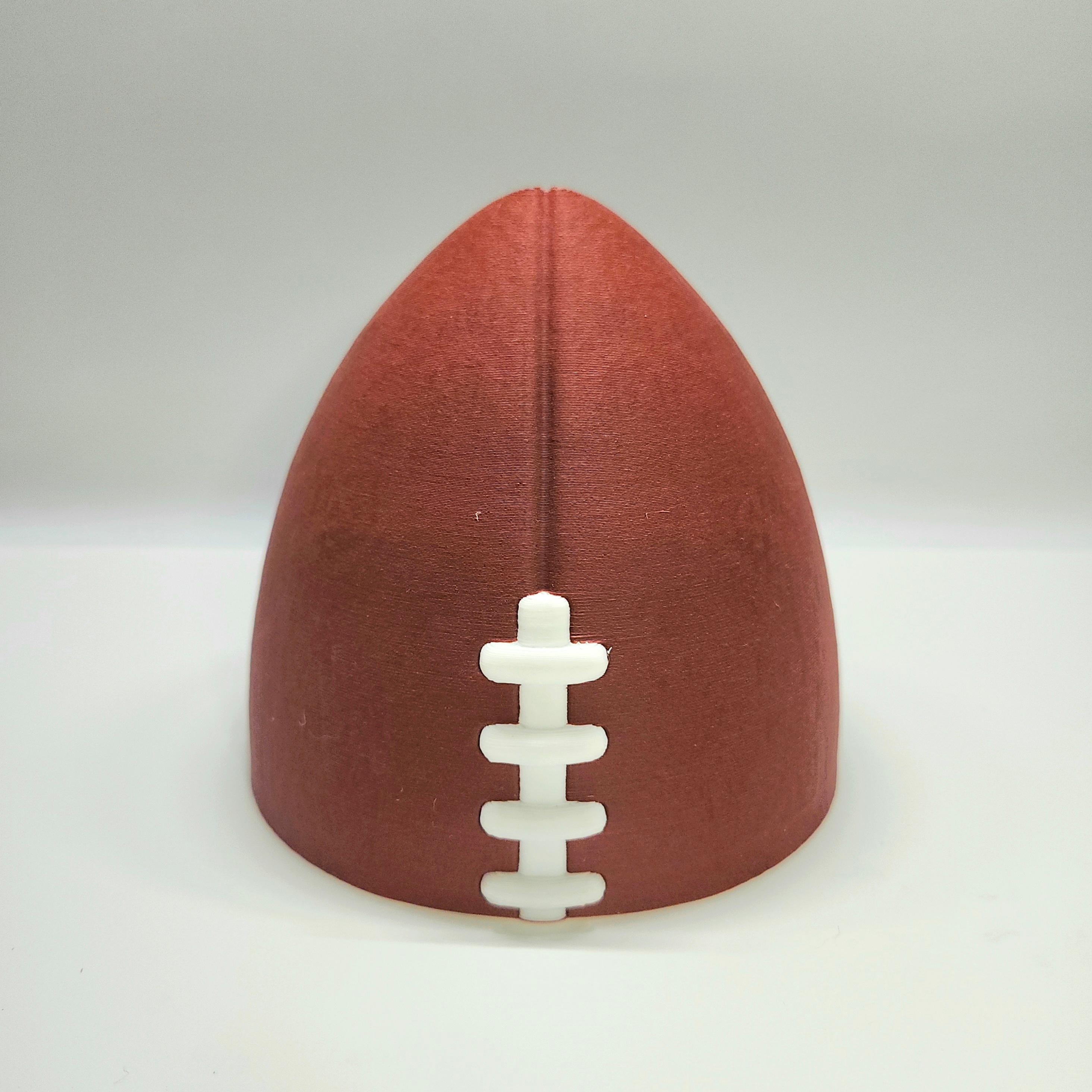 Decorative Hanging Lifesize American Football Half v1 Pop-Out 3D Art :: WALL BALLZ 3d model