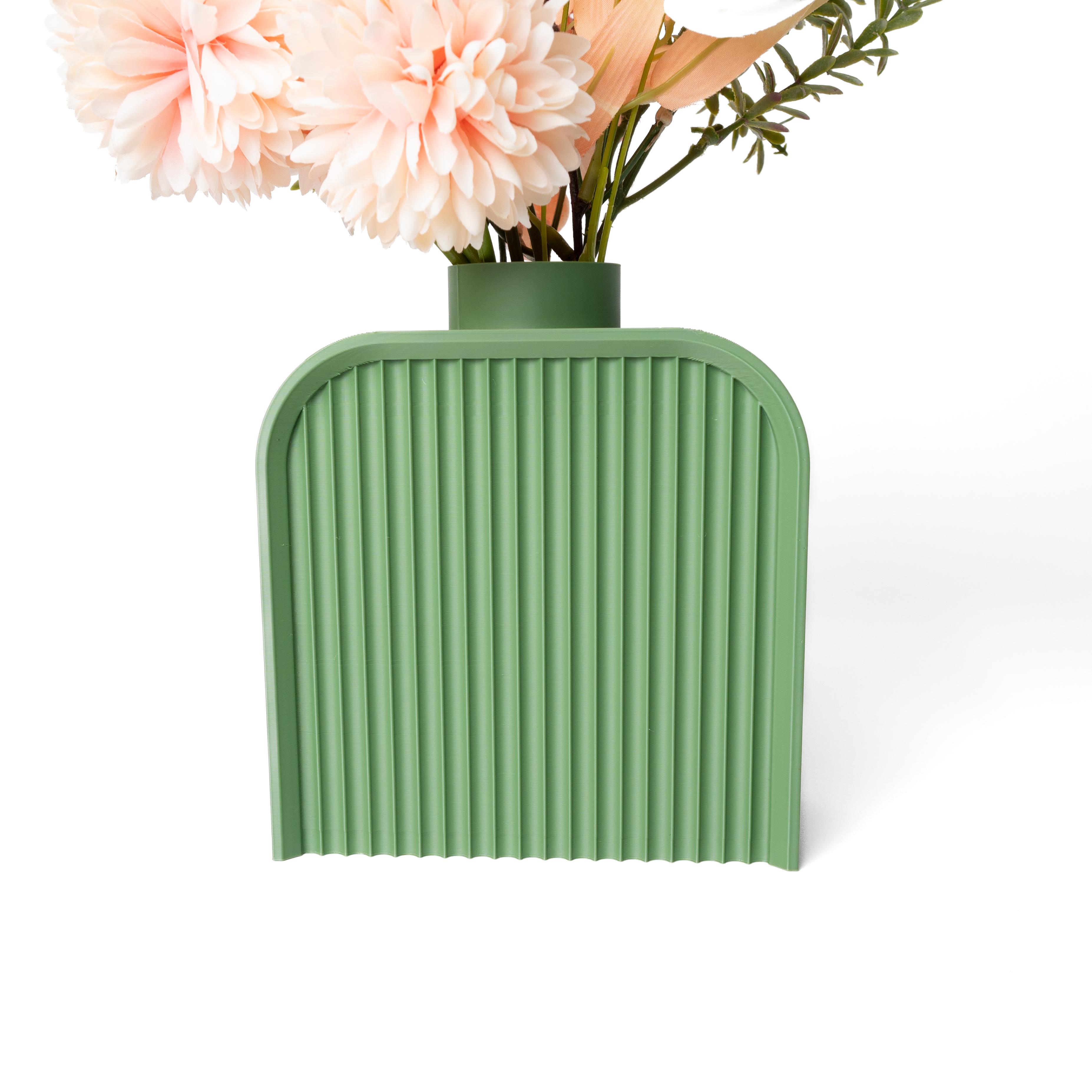 The Javo Vase, Modern and Unique Home Decor for Dried and Preserved Flower Arrangement  | STL File 3d model