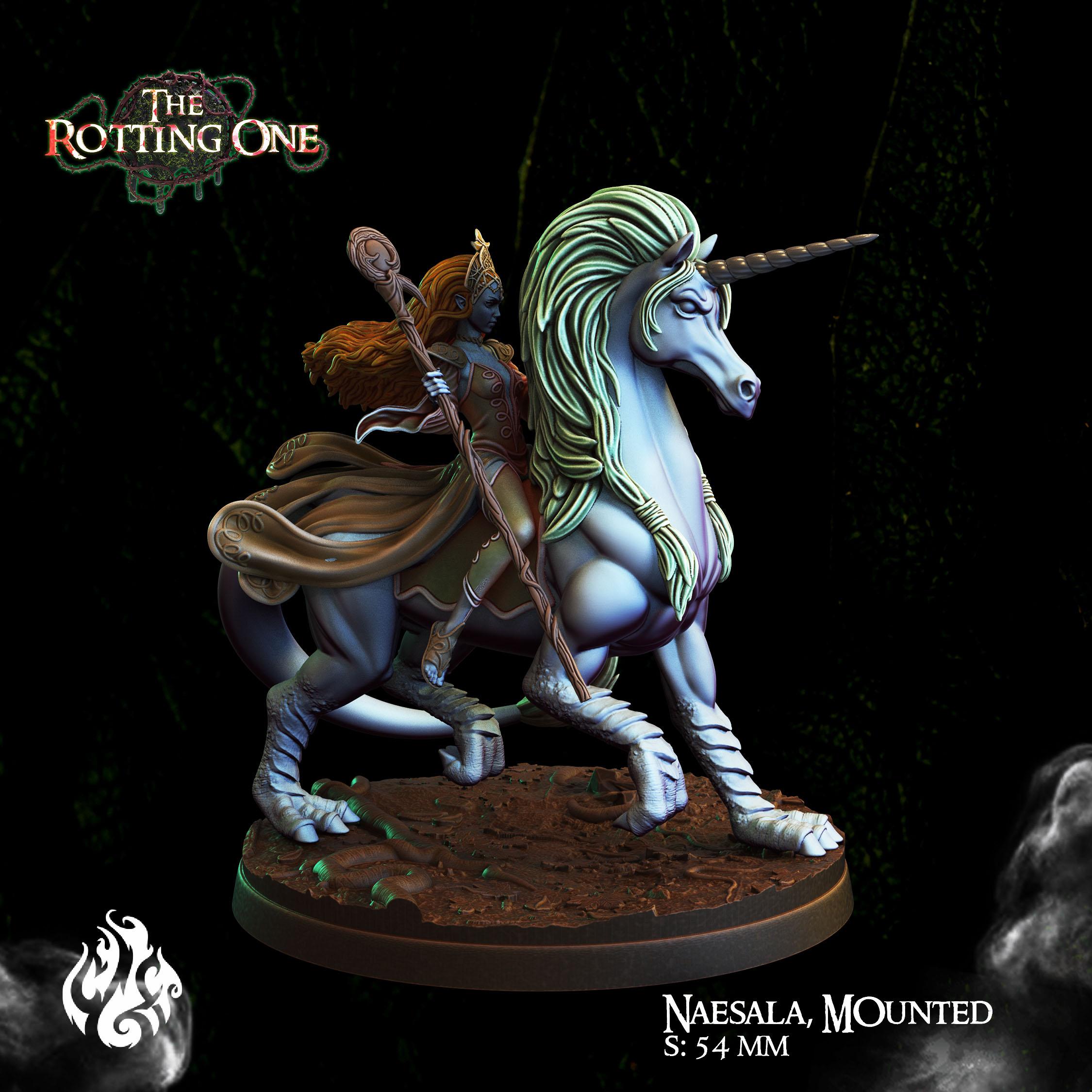 Naesala, Elf Wizard 3d model