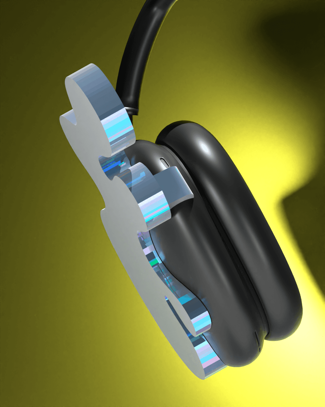 V4 AIRPODS MAX SLIDE-ON ACCESSORY 3d model