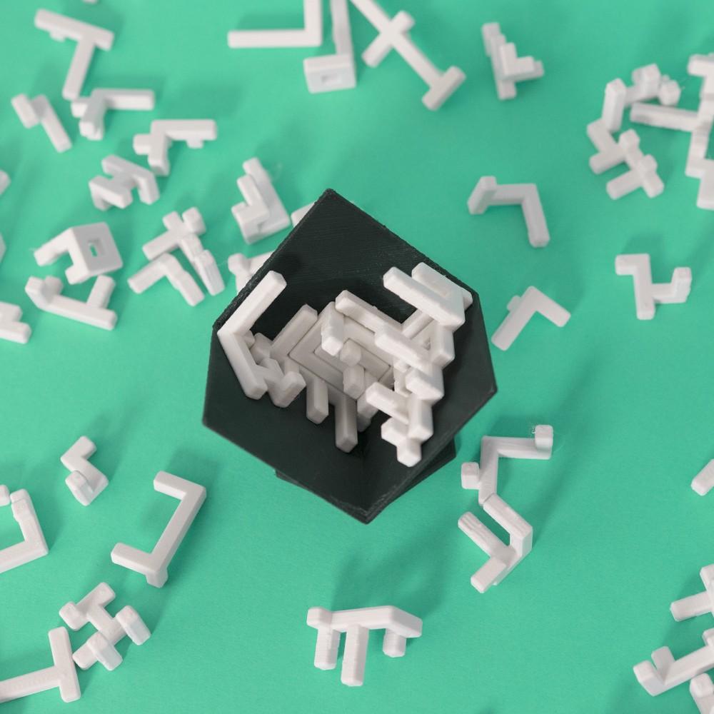 S U P E R C U B E  //  10x10 Puzzle Cube 3d model