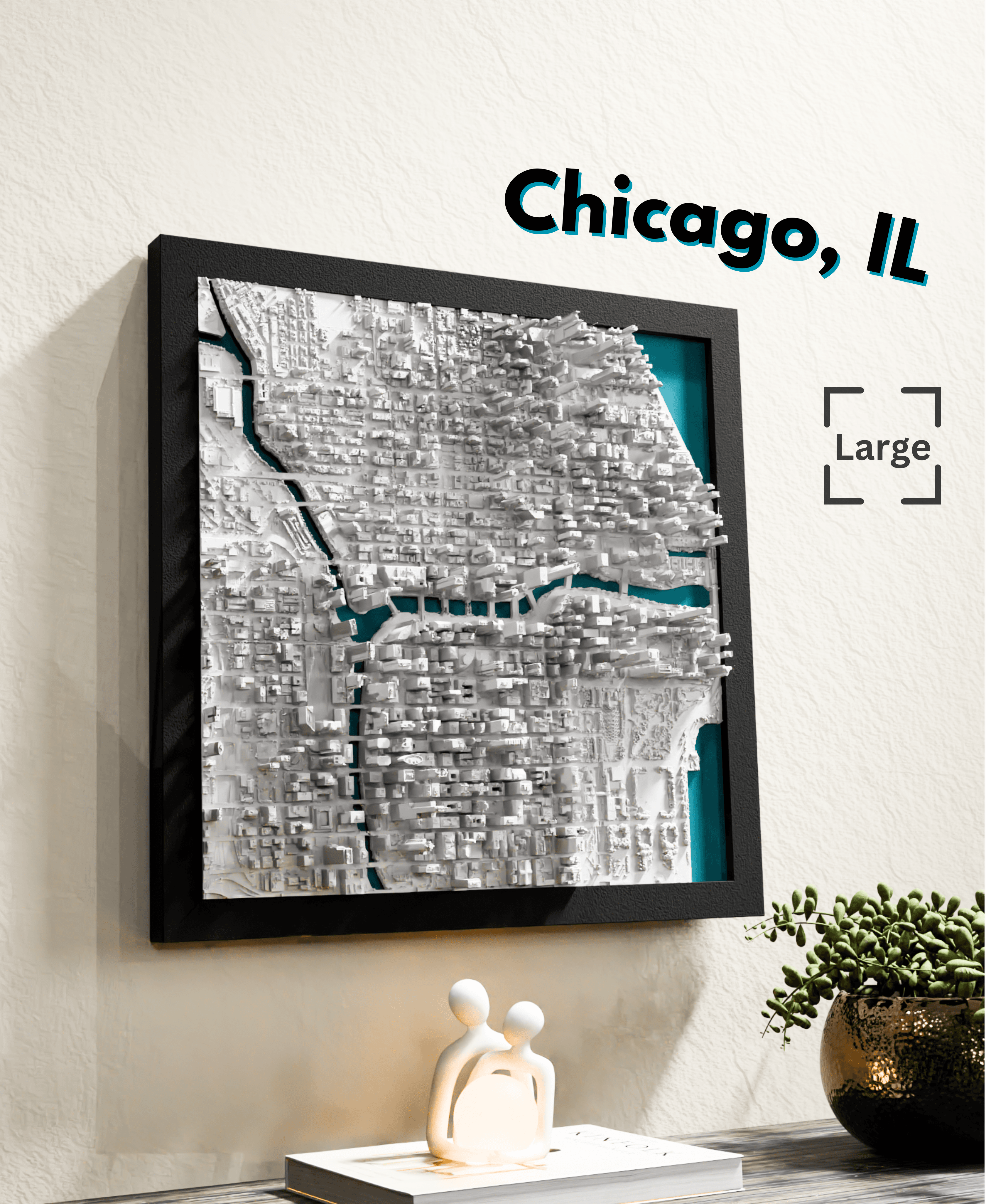 Chicago, IL - Medium & Large 3d model