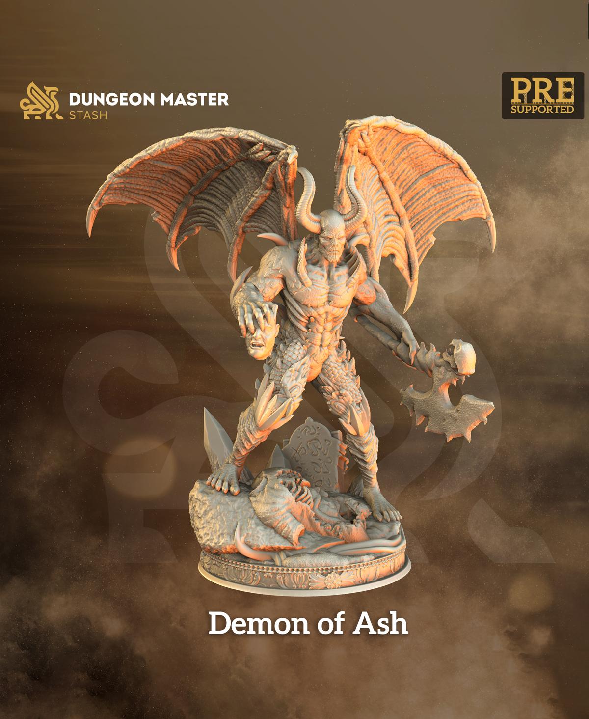 Demon of Ash 3d model