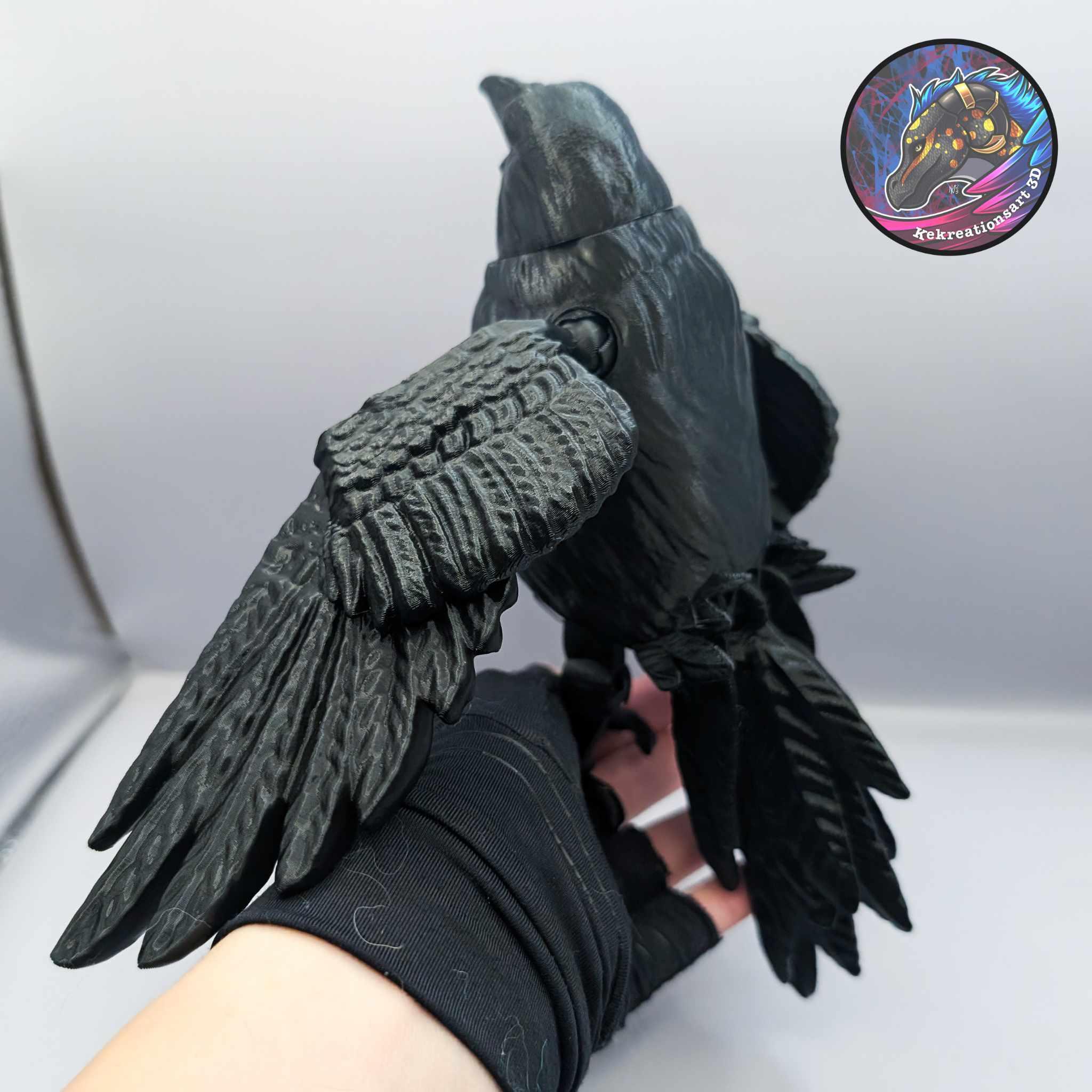 Flexi Raven 3d model