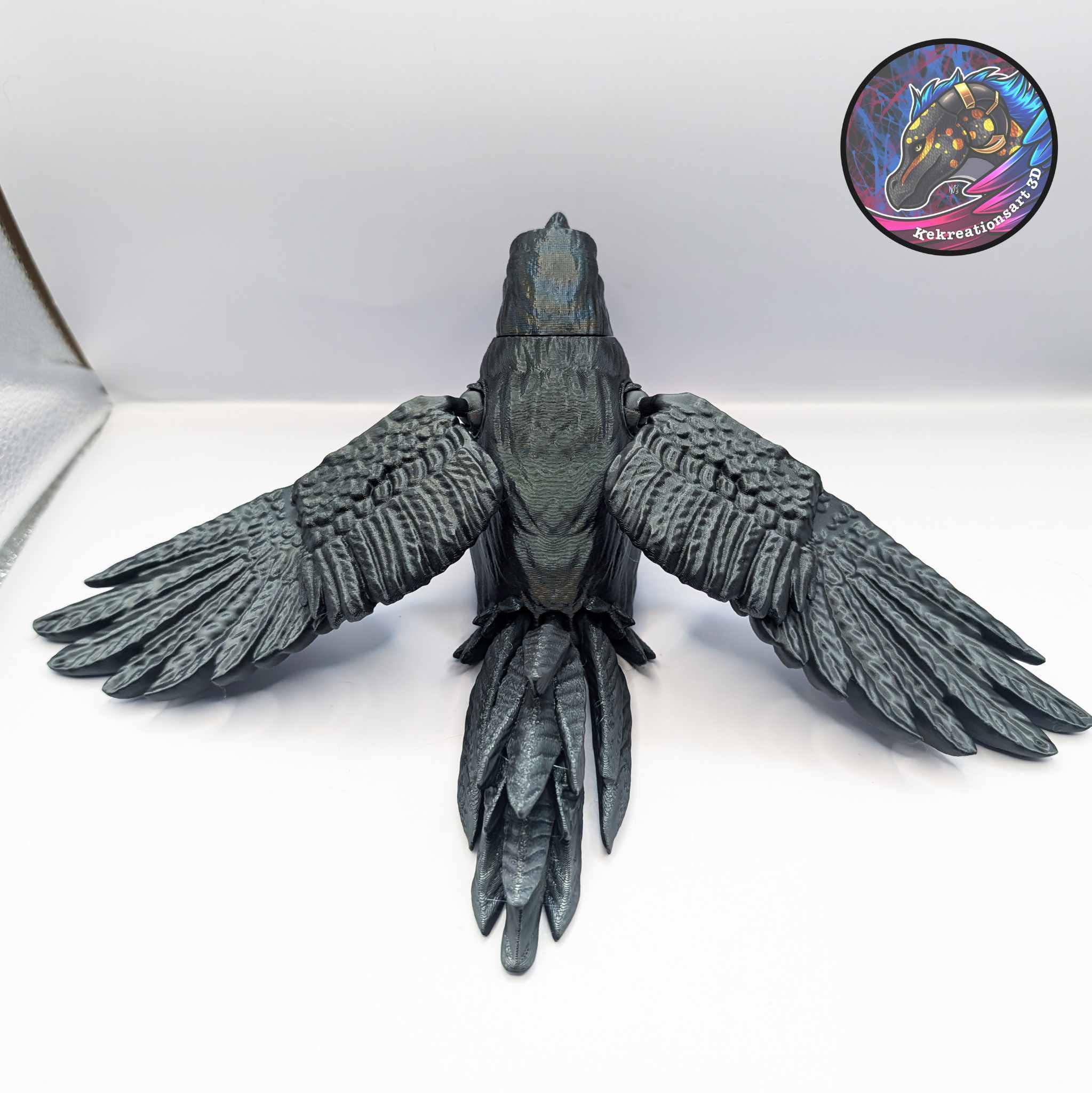 Flexi Raven 3d model