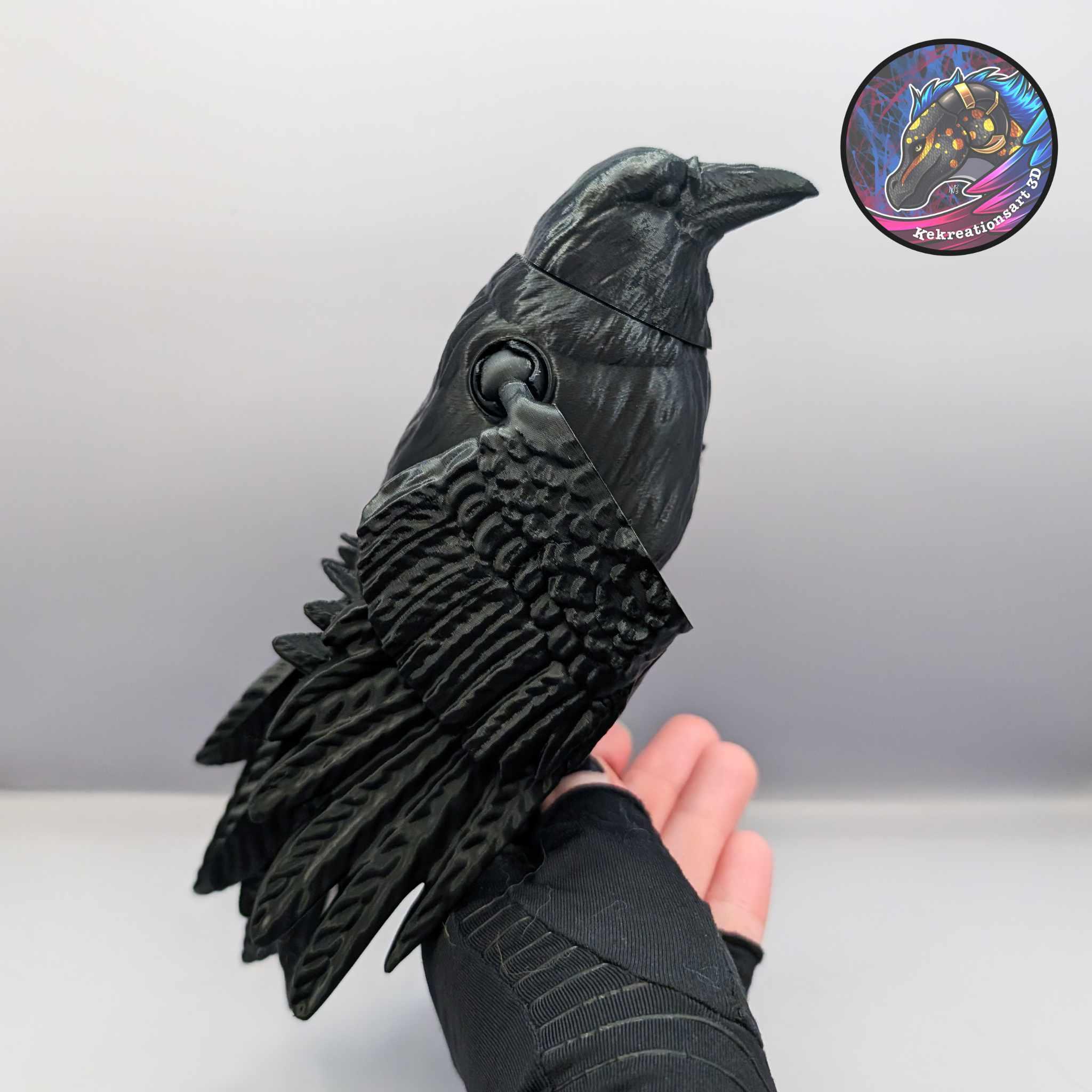 Flexi Raven 3d model