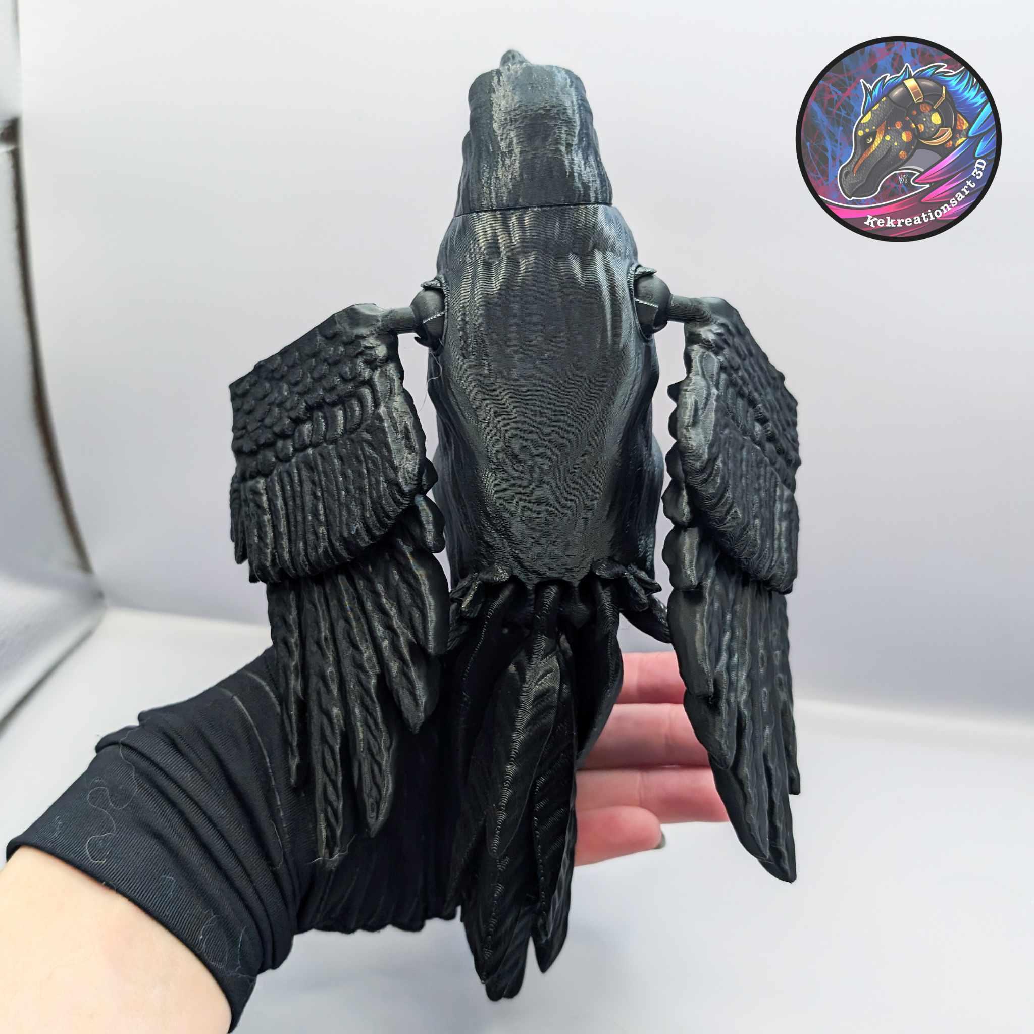 Flexi Raven 3d model