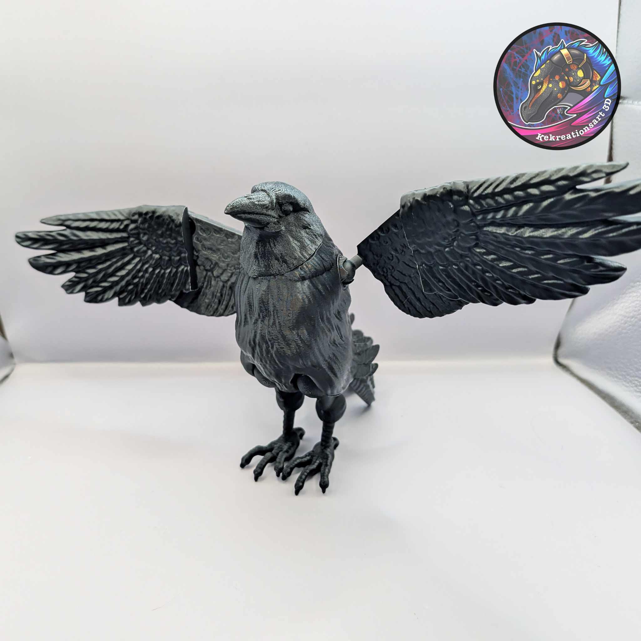 Flexi Raven 3d model