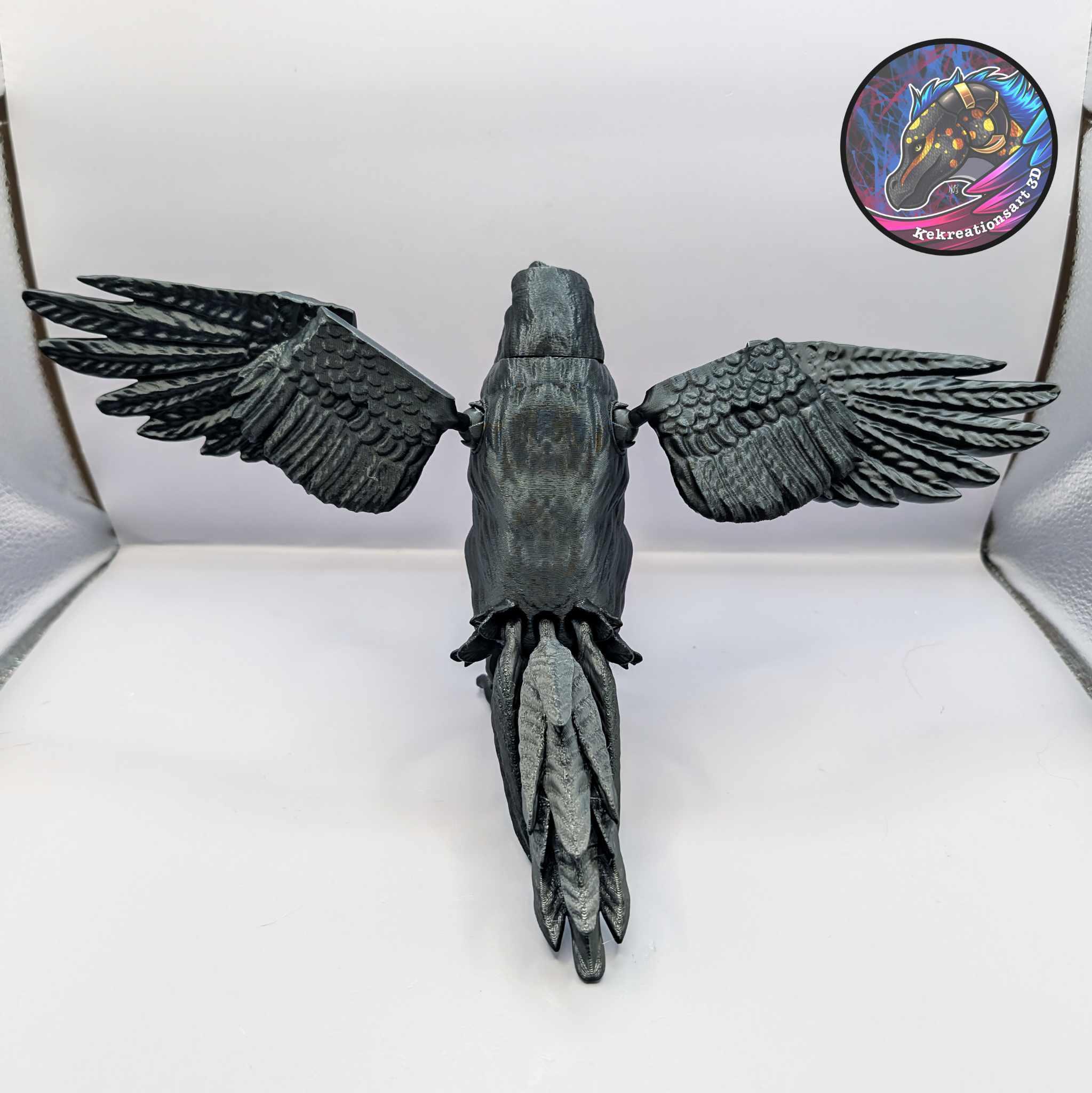 Flexi Raven 3d model