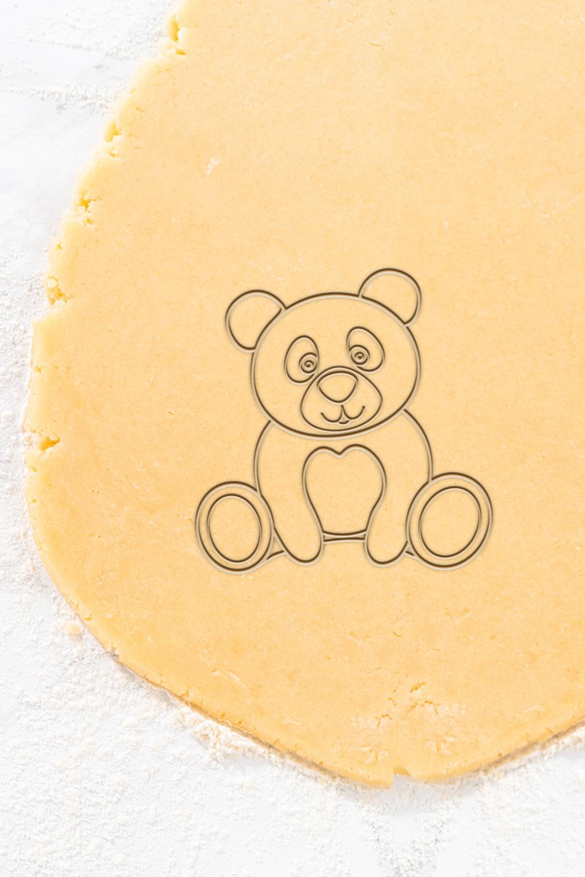 Bear Cookie Cutter, Biscuit Cutter 3d model