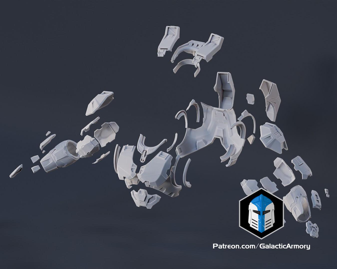 Halo Infinite Master Chief Armor - 3D Print Files 3d model