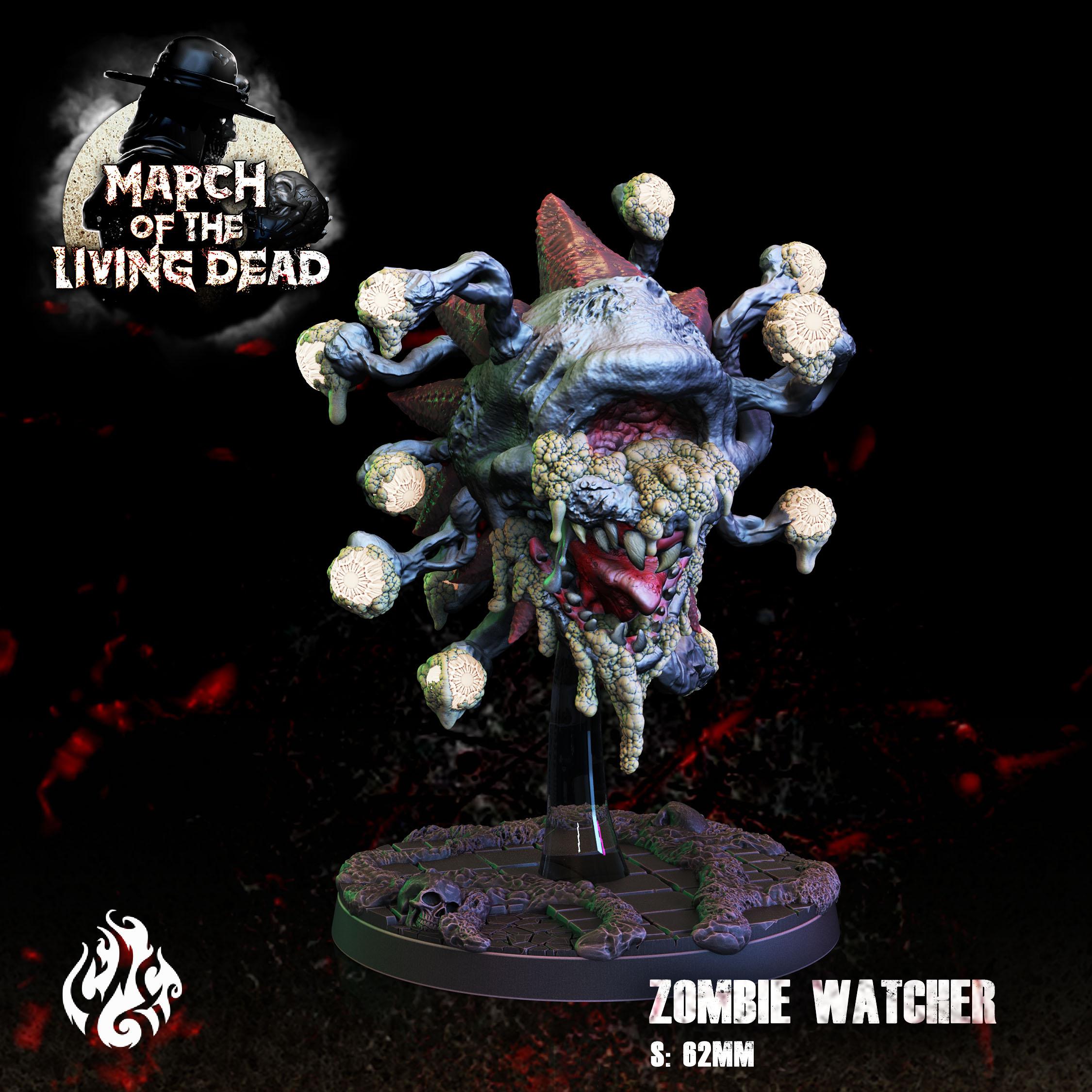 Zombie Beholder 3d model