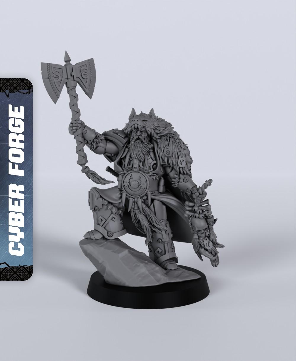 Loki - With Free Cyberpunk Warhammer - 40k Sci-Fi Gift Ideas for RPG and Wargamers 3d model
