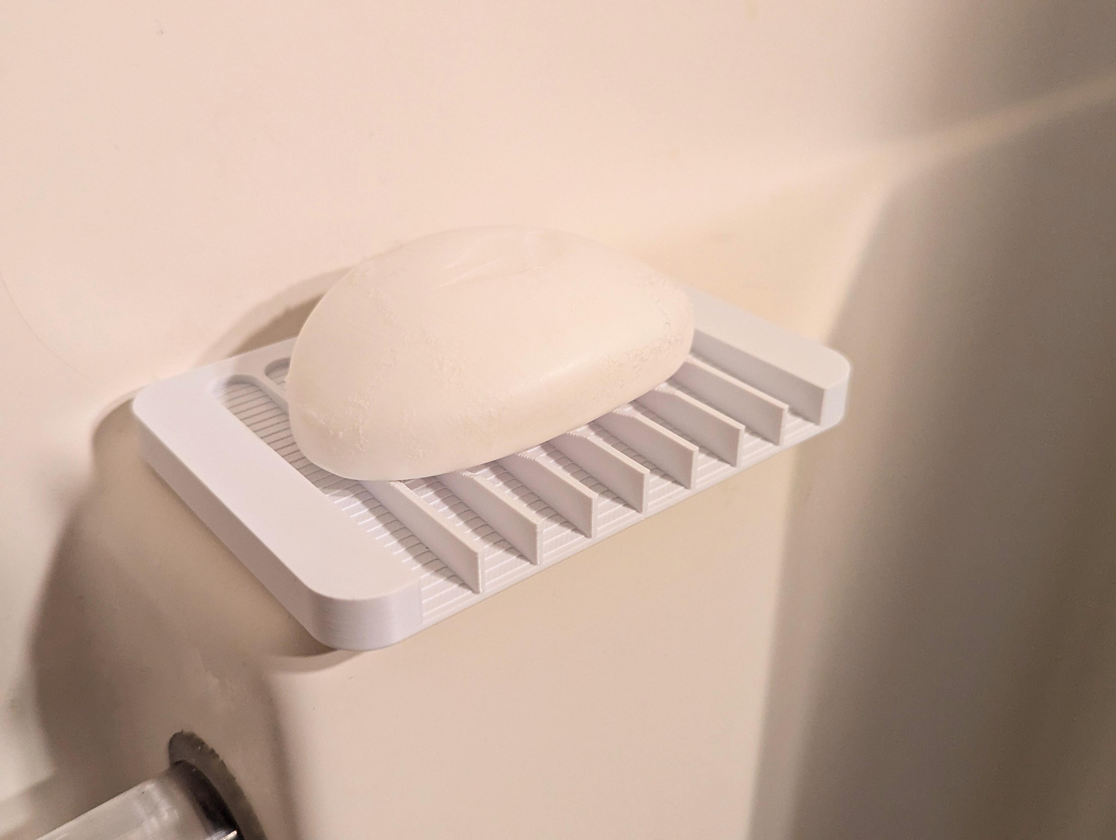 Soap Dish (STL + Native Fusion360 file) 3d model