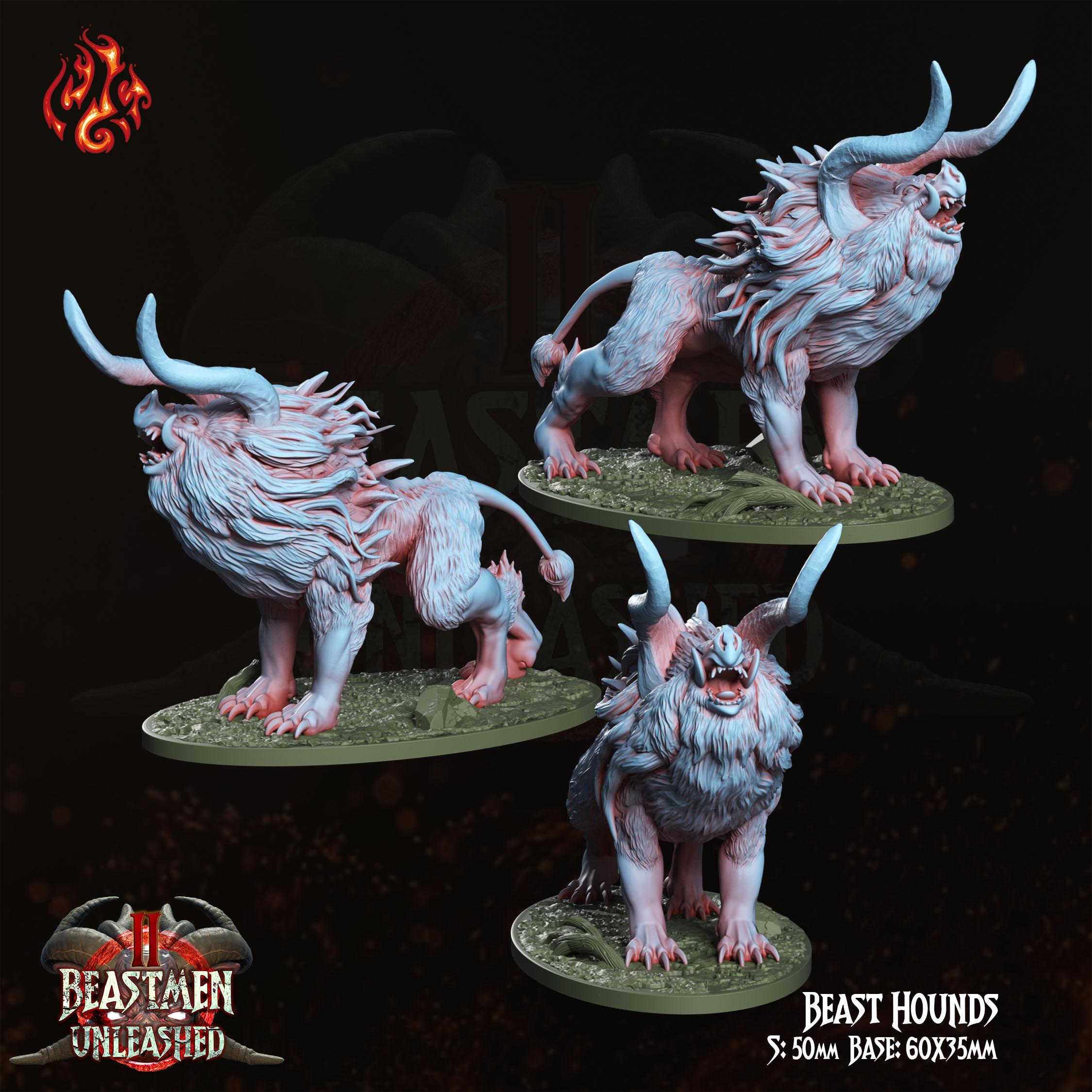 Beast Hounds 3d model