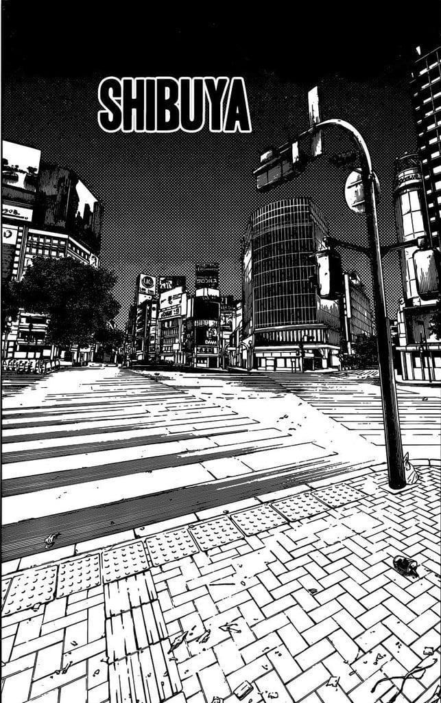 Shibuya - Jujutsu Kaisen (JJK) - Manga Panel 3d model