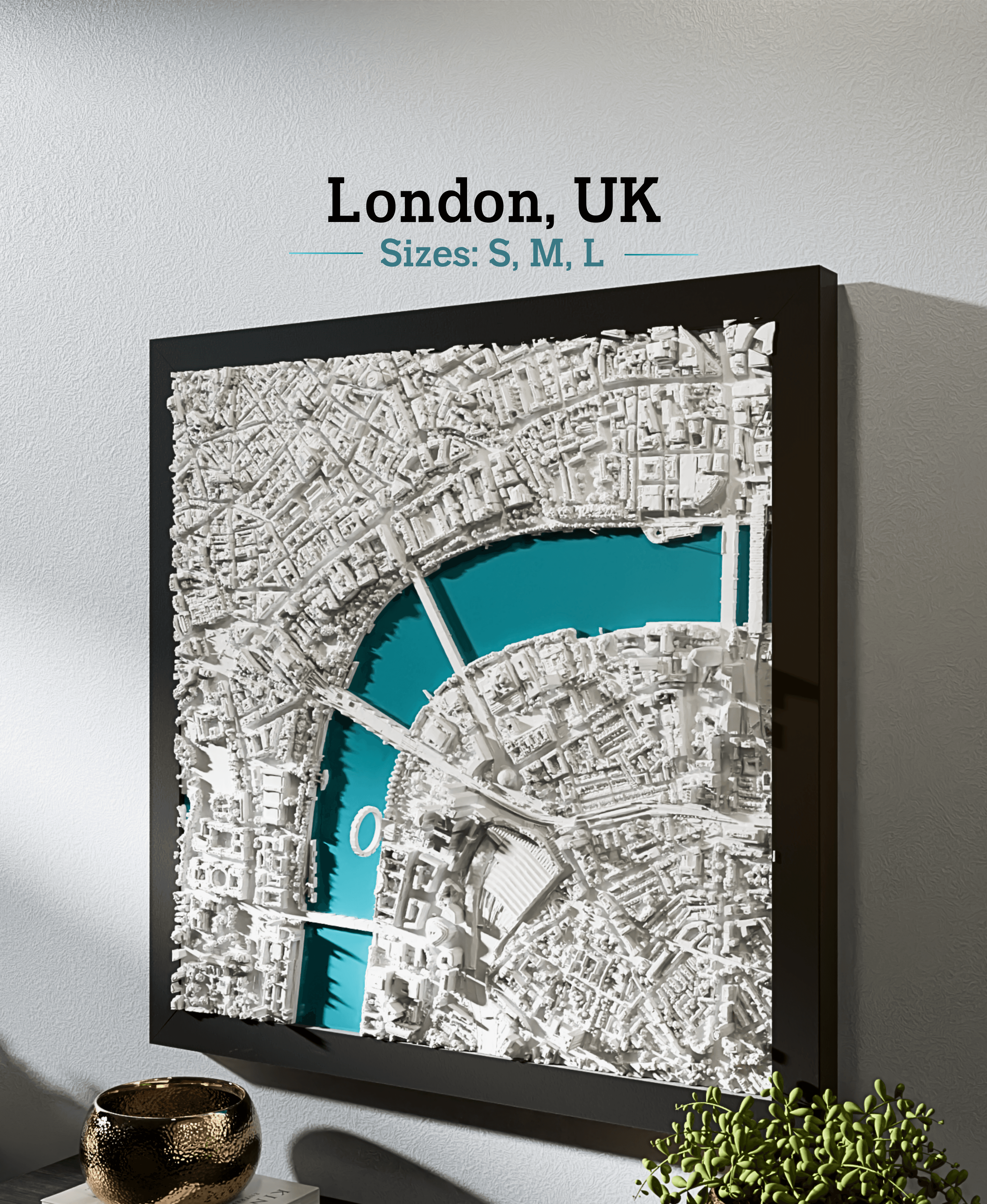 London, UK - Small 3d model