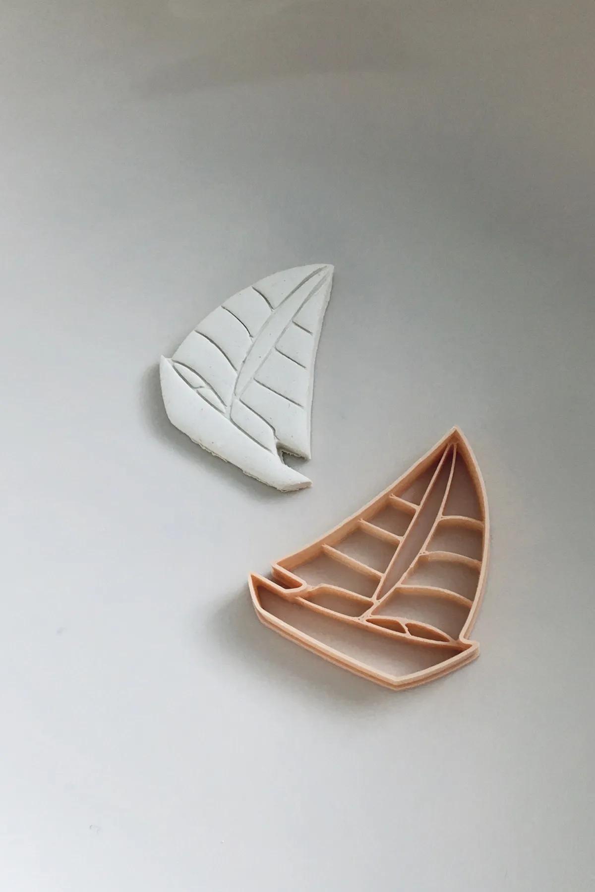 Boat Model Cookie Cutter, Biscuit Cutter 3d model