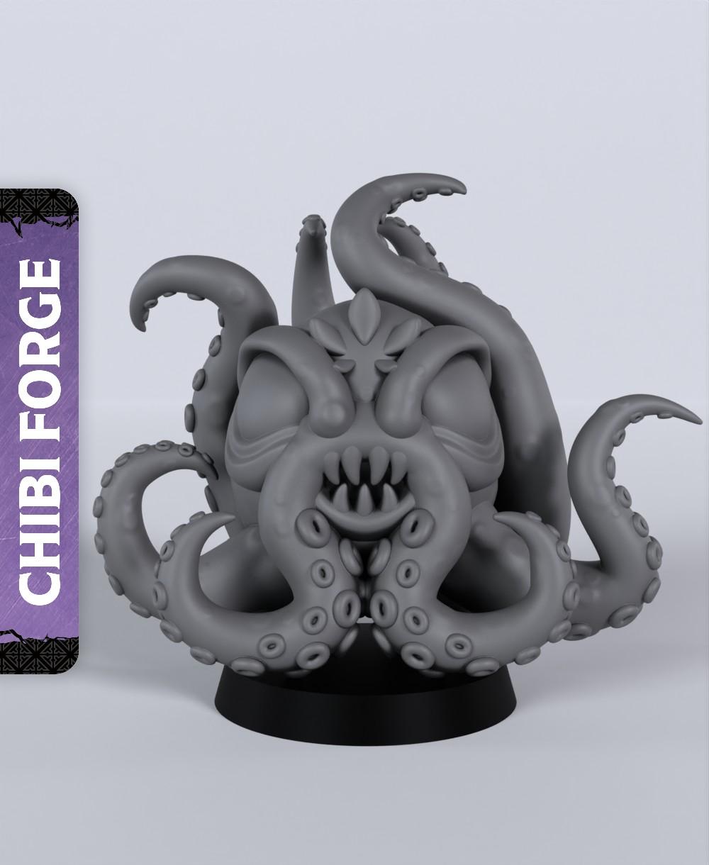 Kraken - With Free Dragon Warhammer - 5e DnD Inspired for RPG and Wargamers 3d model