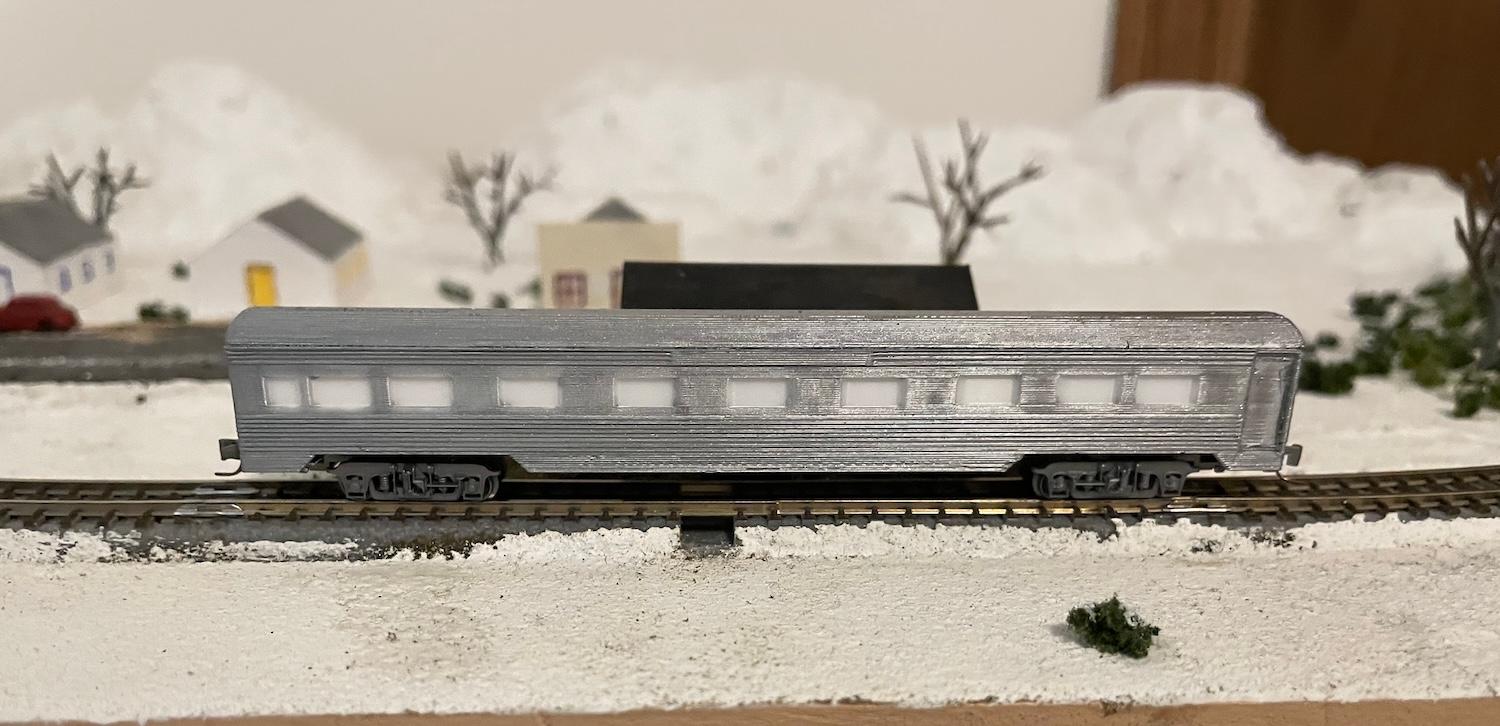 Z scale Rock Island 8-6 sleeping car 3d model