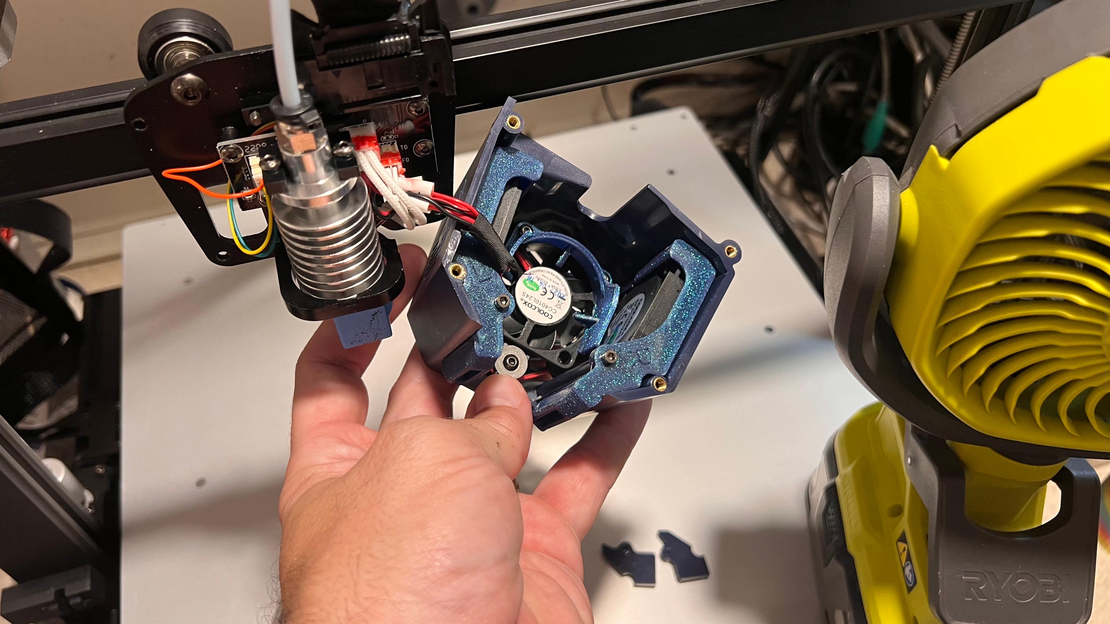 Anycubic Vyper & Kobra Max Part Cooling Duct UPGRADE!  3d model