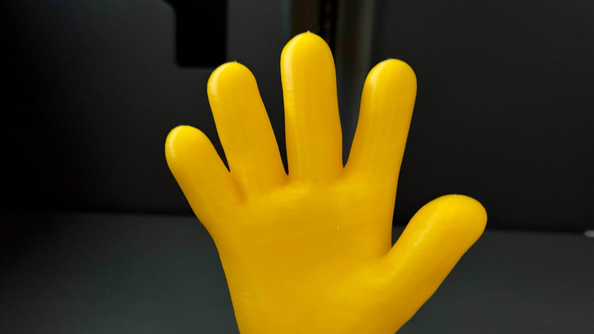 EMOJI HAND 🖐️ HAND WITH FINGERS SPLAYED 3d model