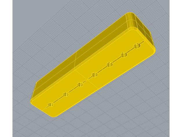 Inserts for Dewalt 795 tool case 3d model