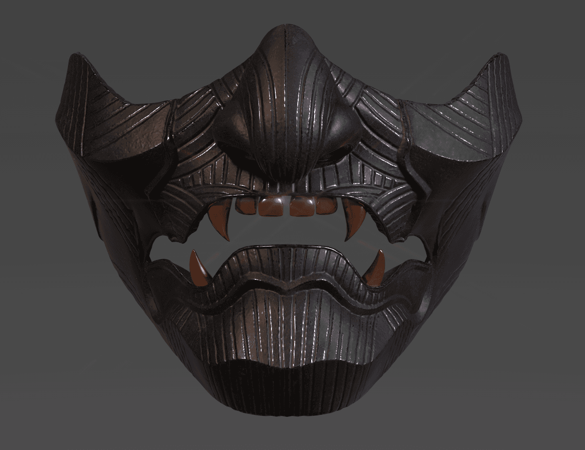 Ghost Of Tsushima Sakai Mask 3d Model By 3dcraftsman On Thangs 