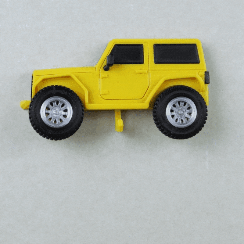 JEEP - WALL KEY HANGER 3d model