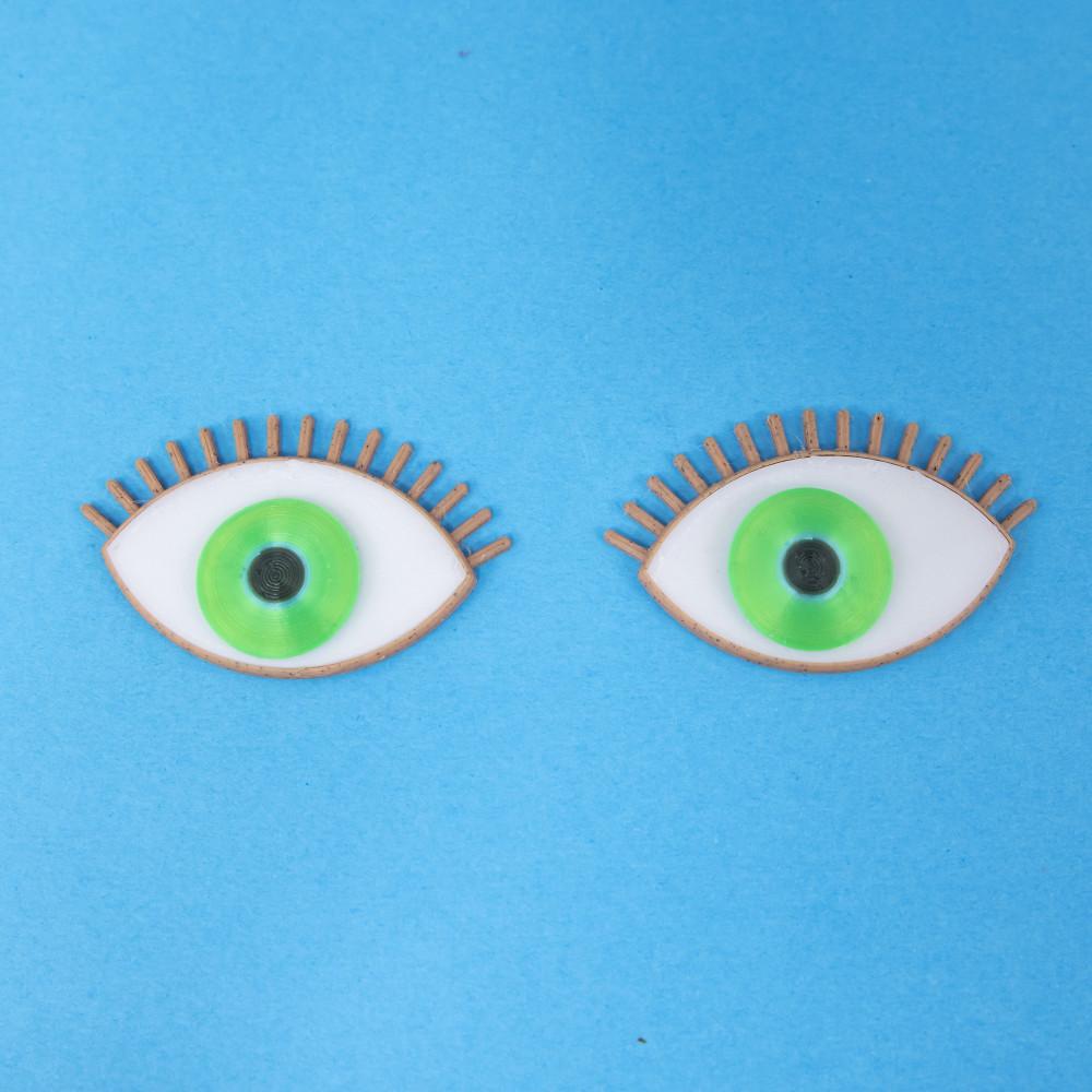 Hooman Googly Eyes 3d model