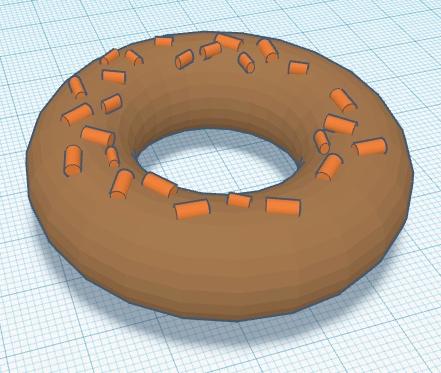 A Very Plastic Donut 3d model