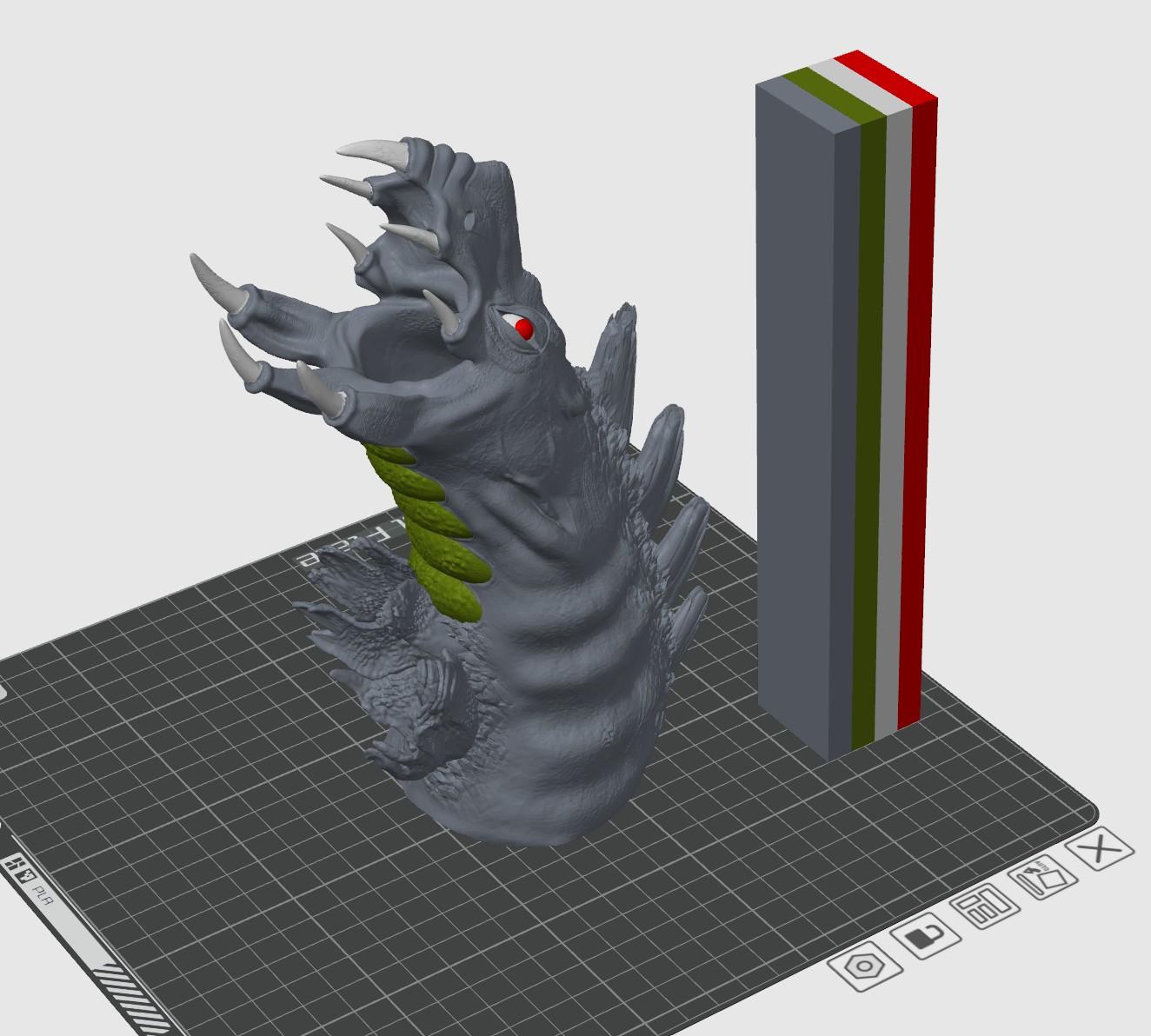 Sandworm Dice Tower 3d model