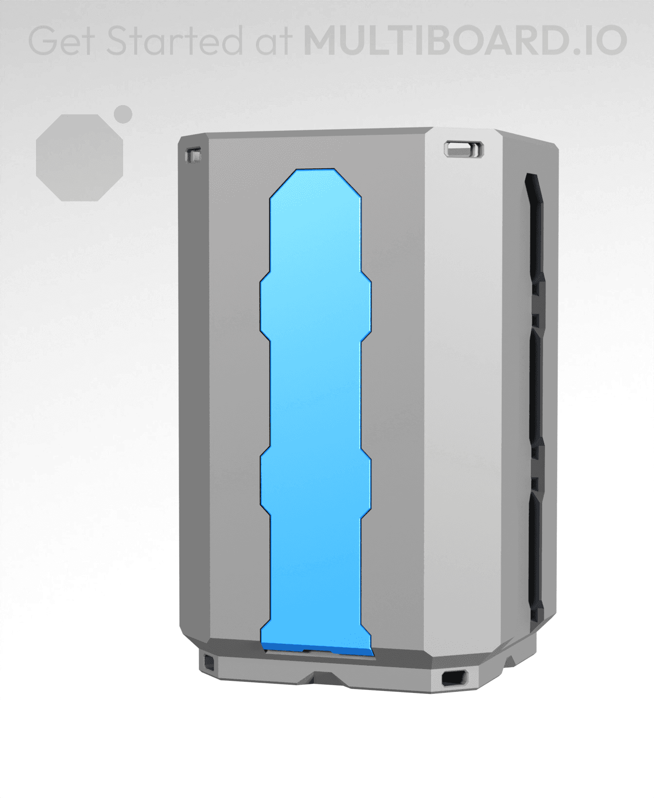 2(OX)OI - Rail Slim Cover 3d model