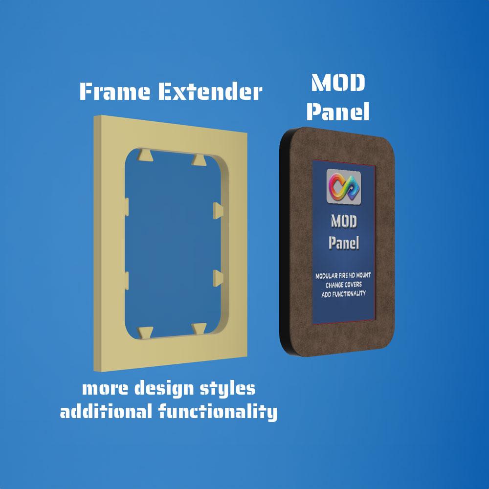 MOD Panel - Modular Fire HD 8 Wall Mount 3d model