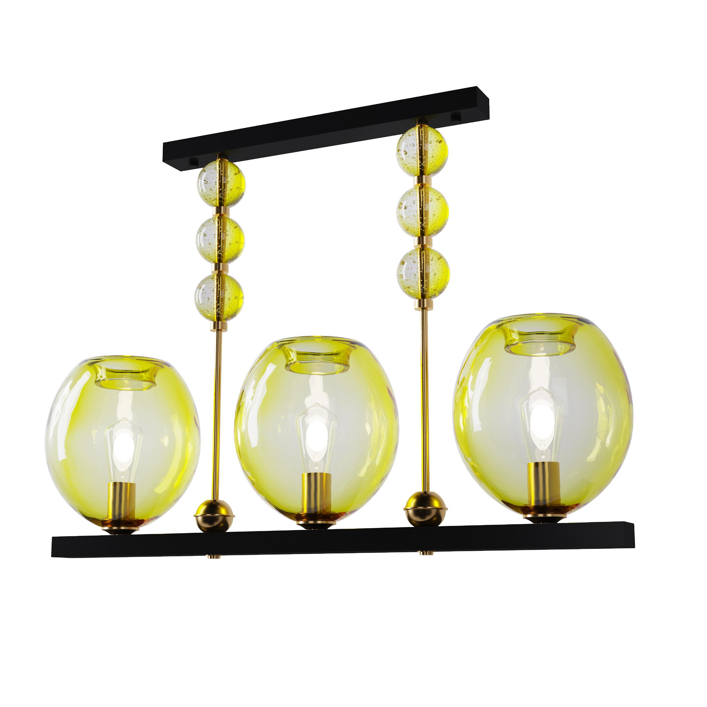 Geometric Colorglas lamp, SKU. 12101 by Pikartlights 3d model