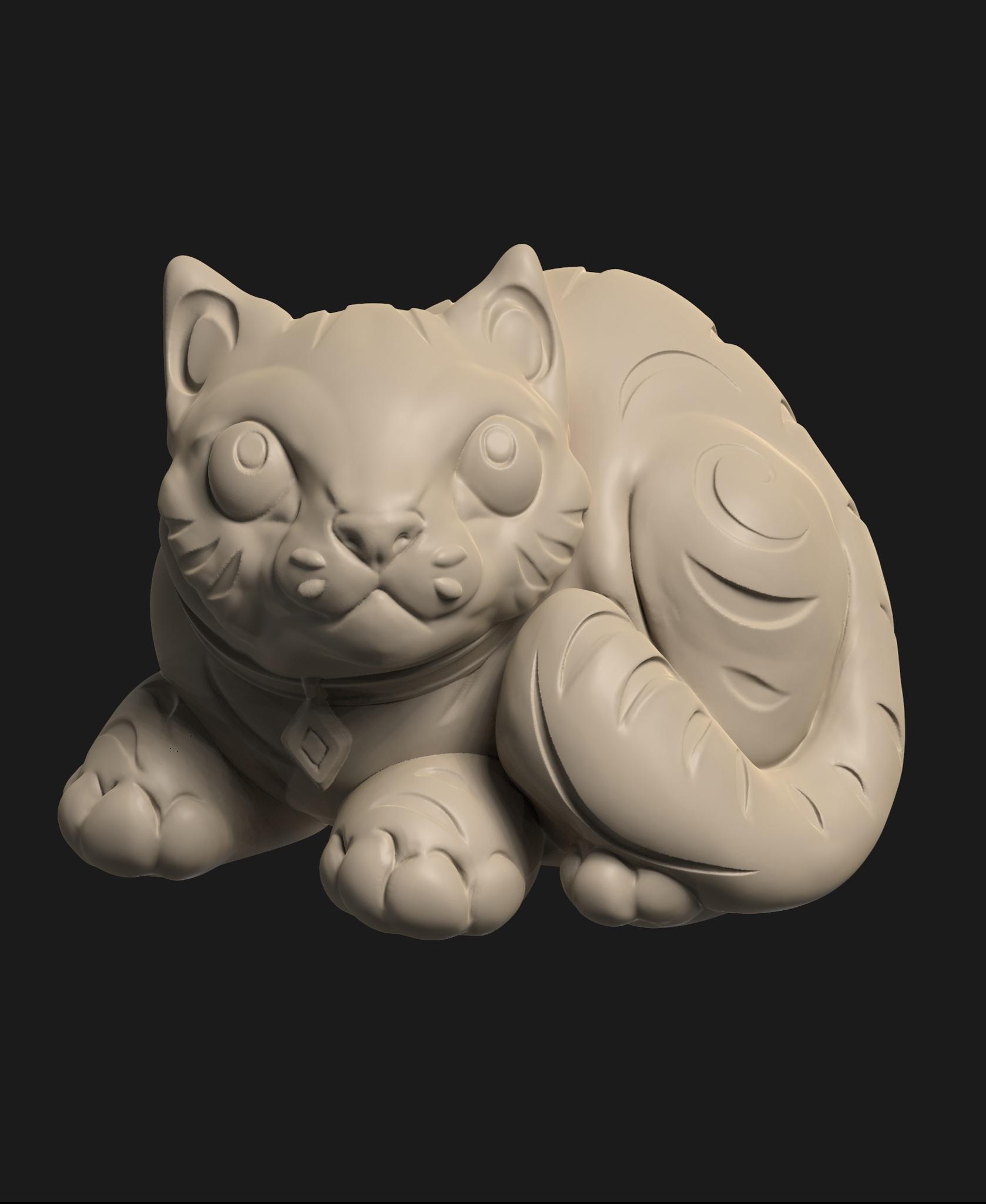 Cat - Soul of Vlad Creature Collection 3d model
